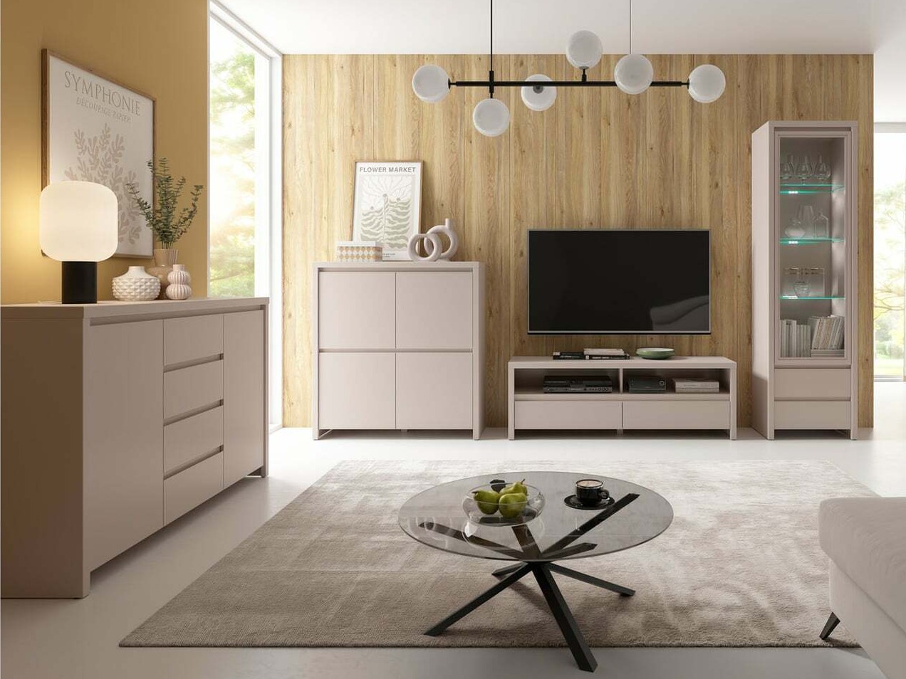 Scaffale Nolroma 140 (Cachemire)