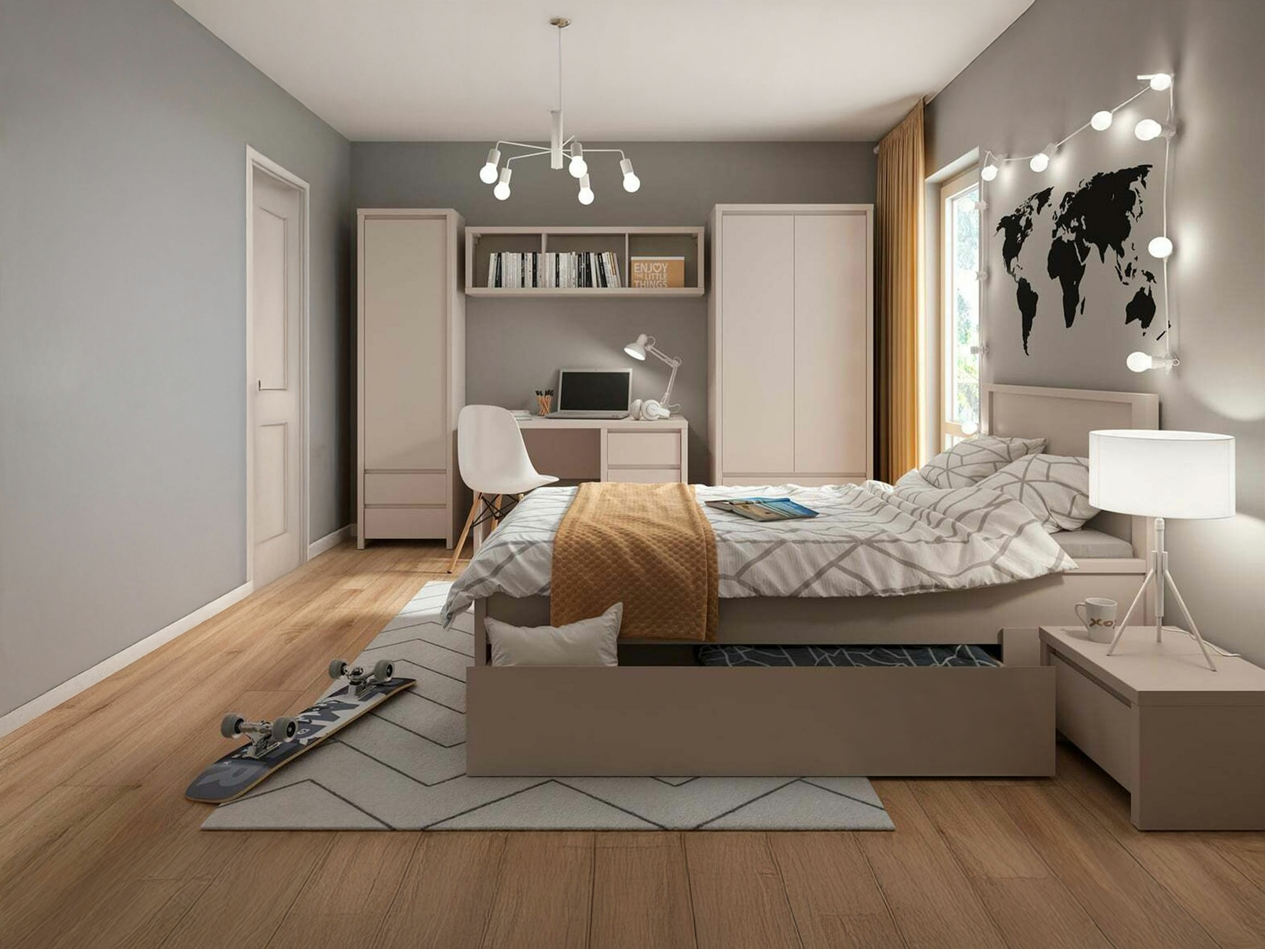 Scrivania da ufficio Nolroma 100 (Cachemire)