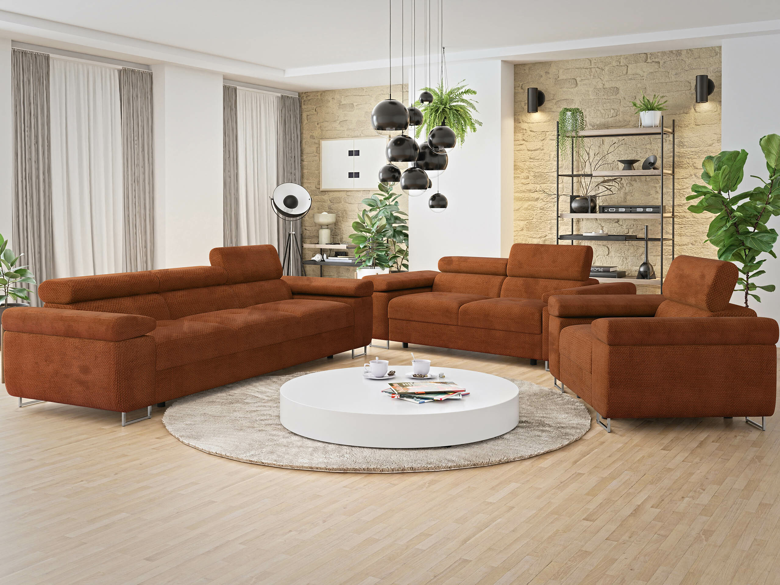 Divano letto Comfivo Vinetum (Flow 09)