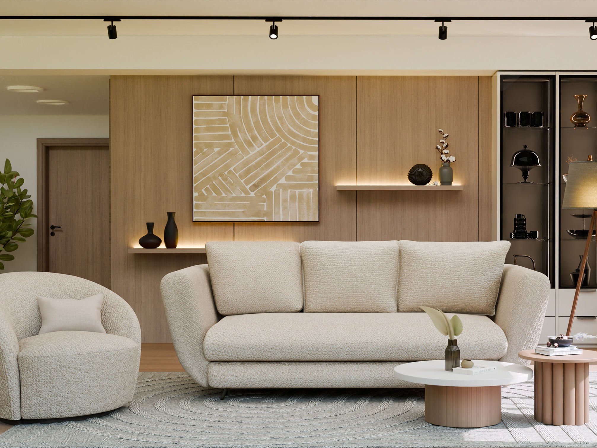 Divano letto Mandeville 354 (Nero)