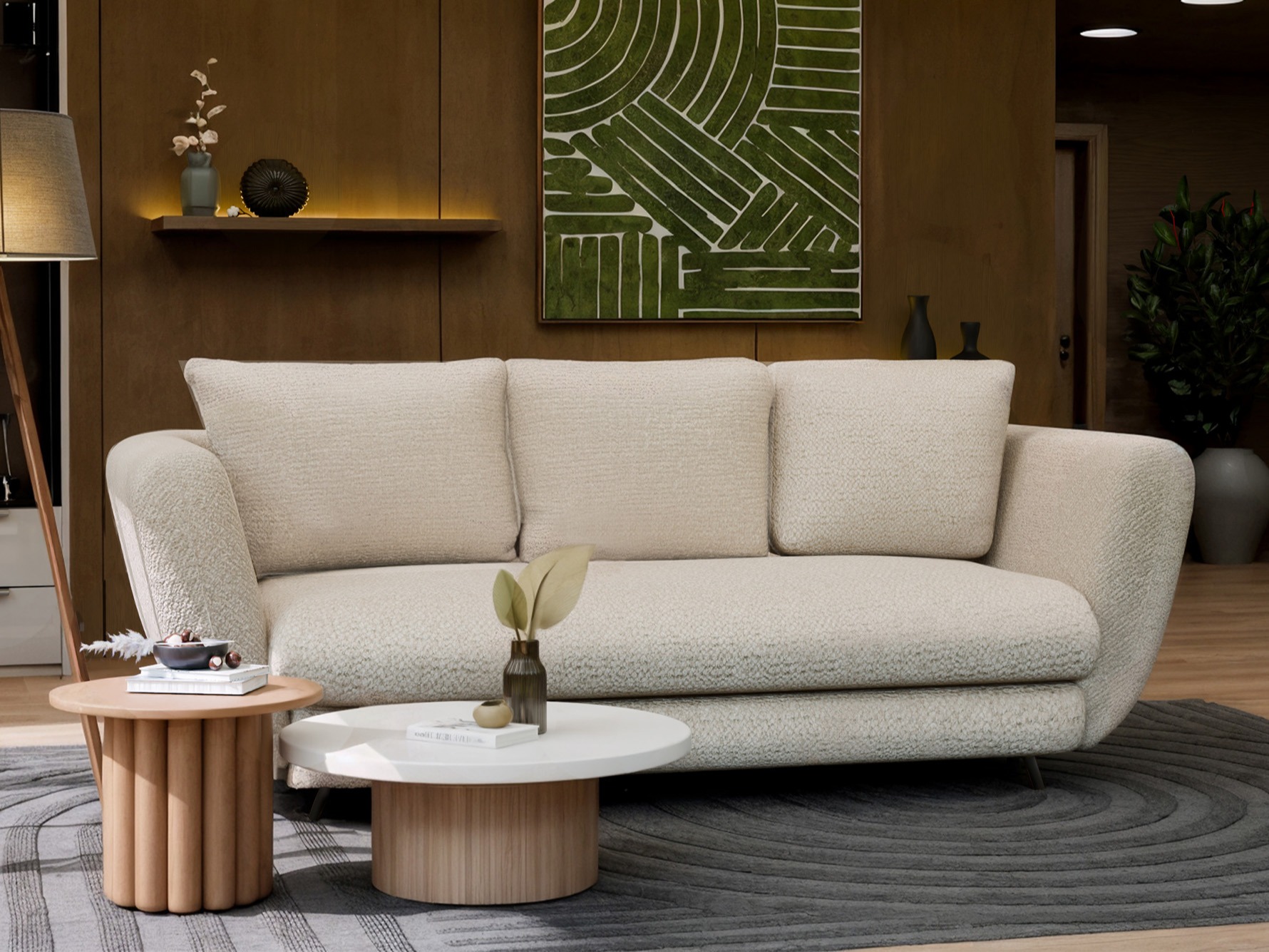 Divano letto Mandeville 354 (Nero)