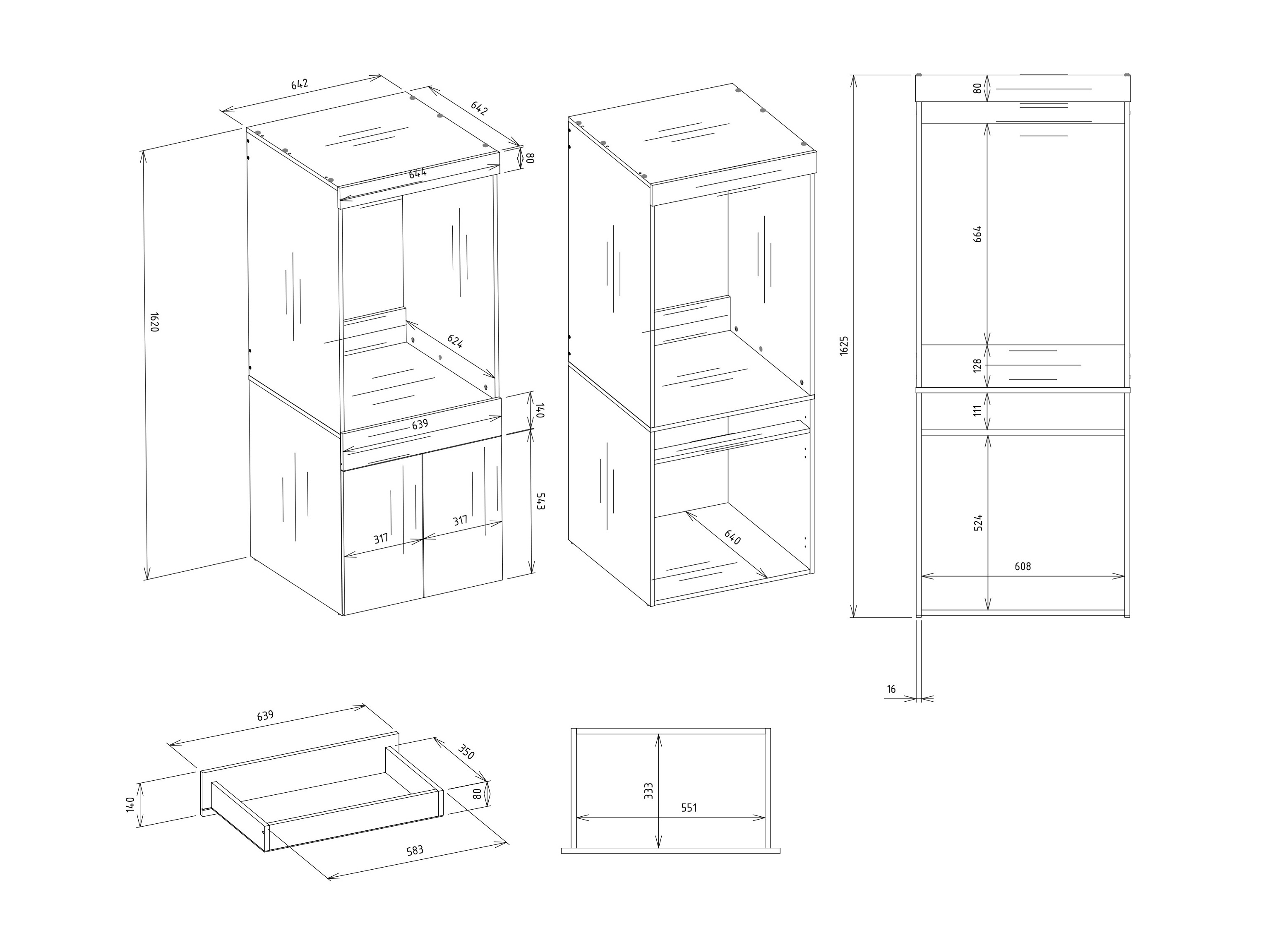 Mensola del bagno Mandeville 355