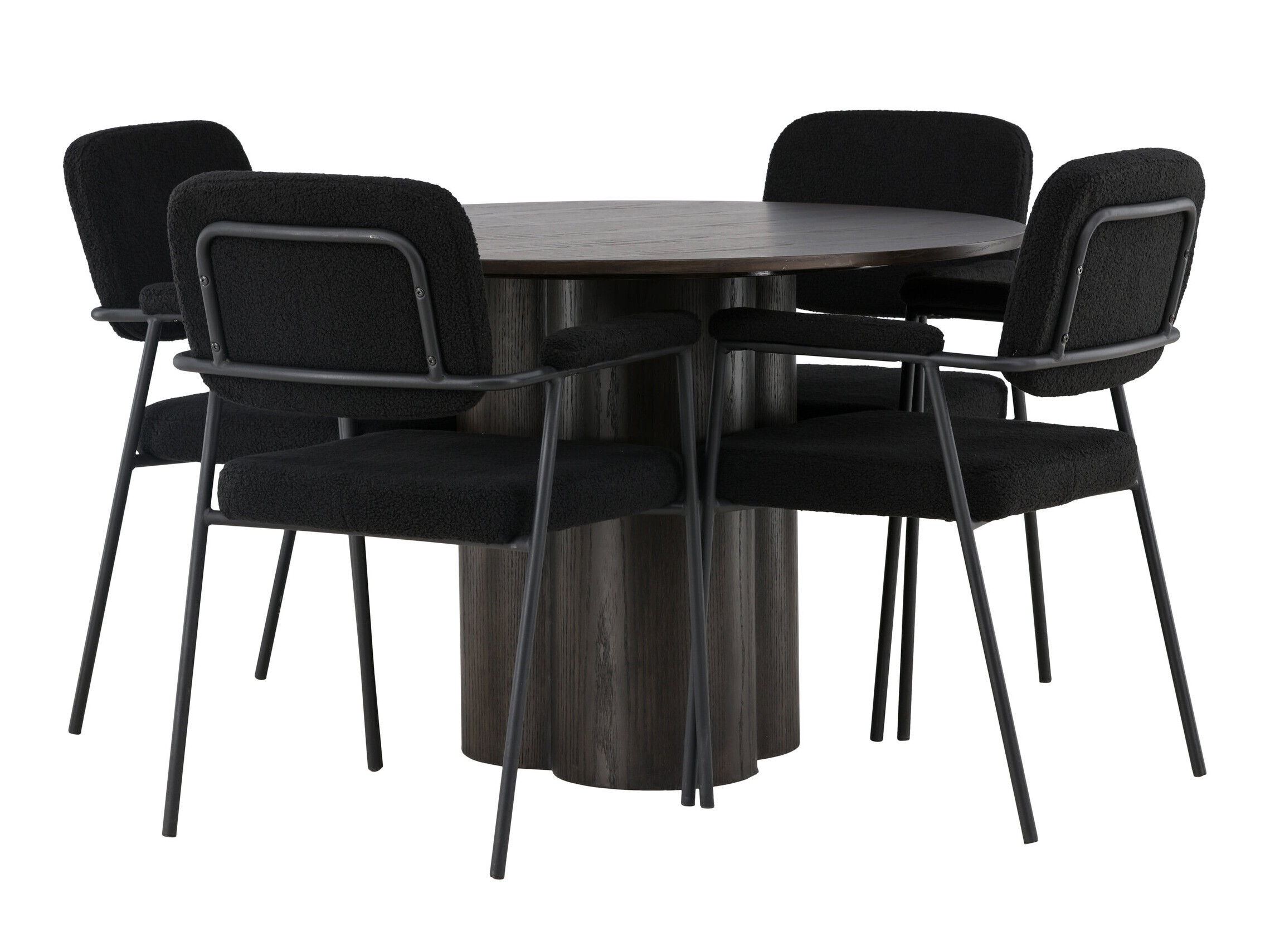 Set sala da pranzo Dallas 4358 (Marrone)