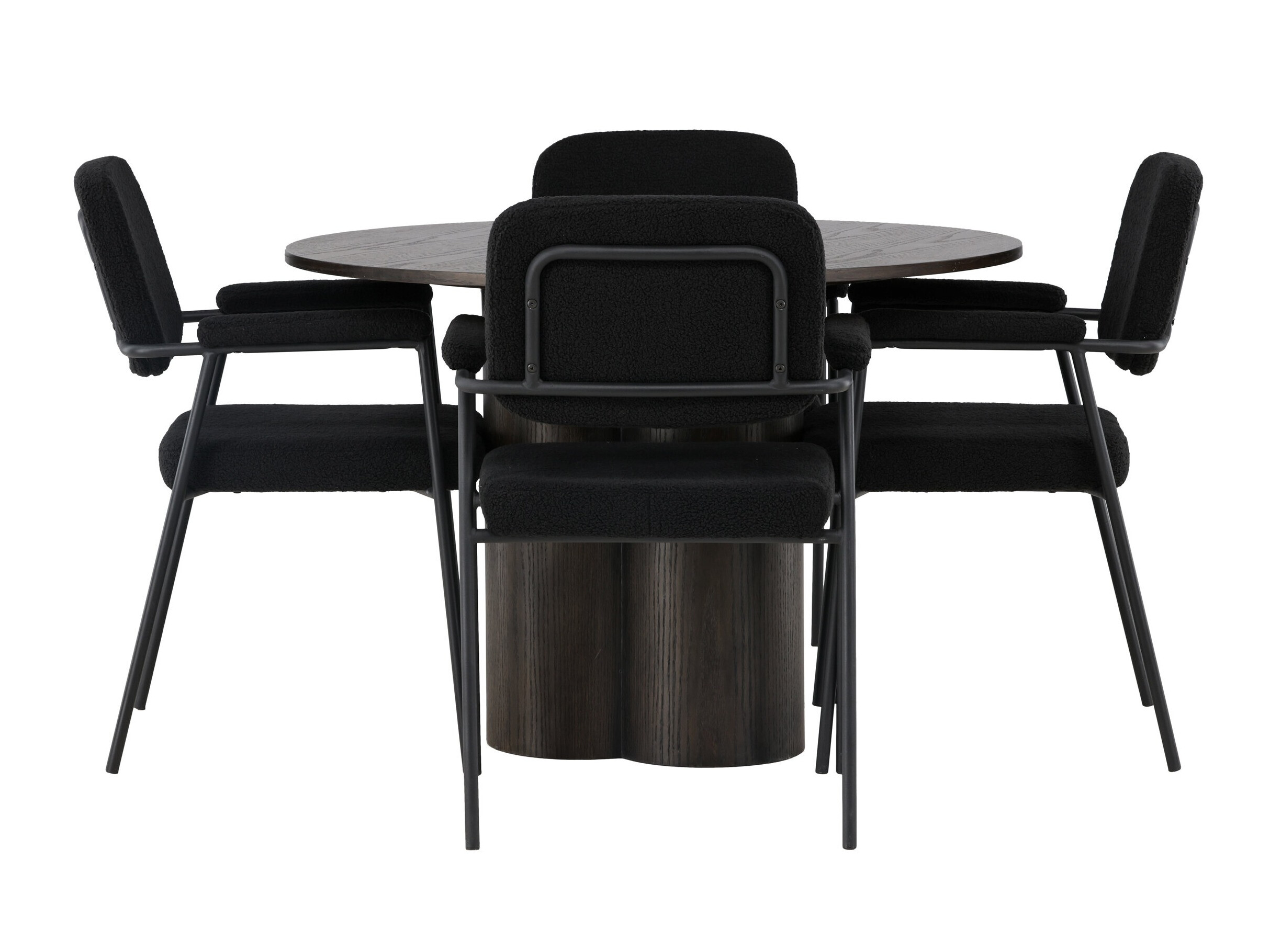 Set sala da pranzo Dallas 4358 (Marrone)
