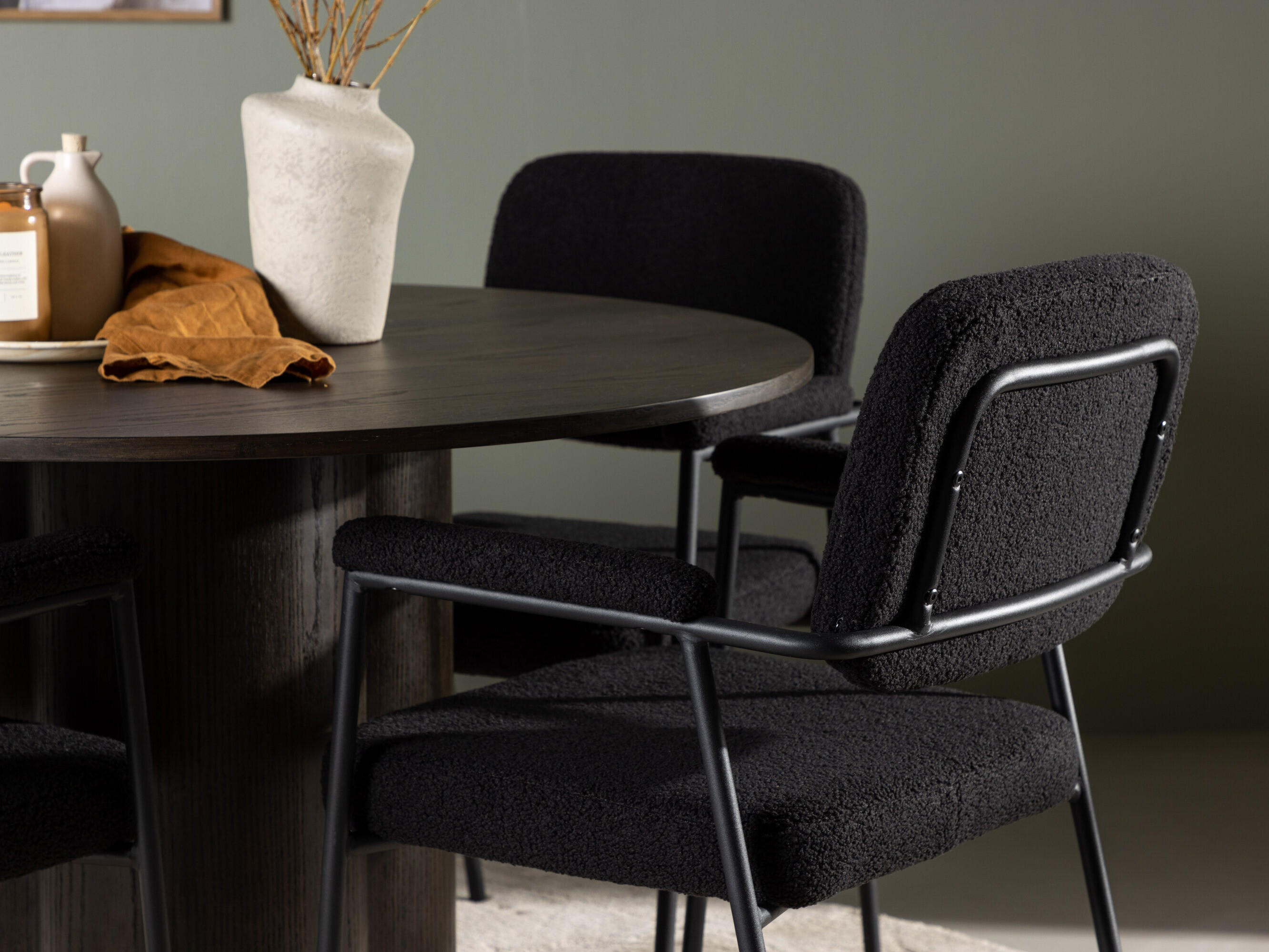 Set sala da pranzo Dallas 4358 (Marrone)