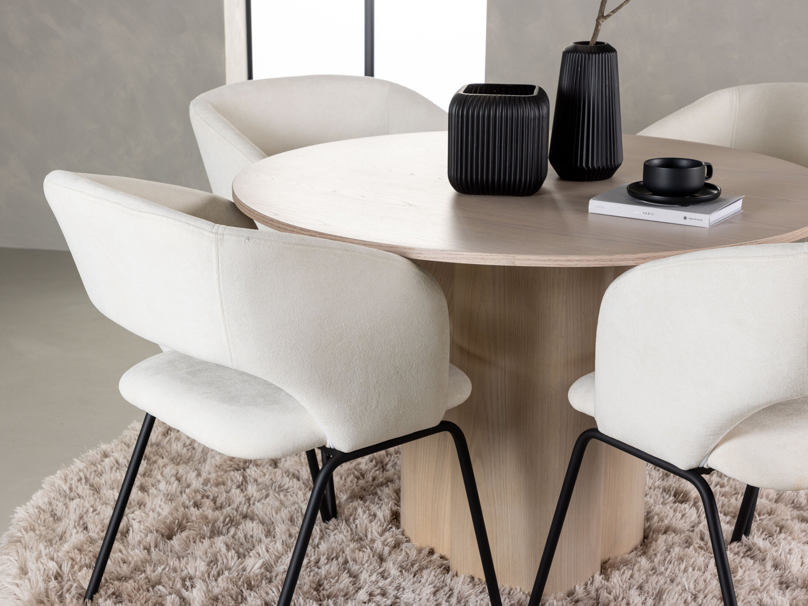 Set sala da pranzo Dallas 5132 (Luminoso legno)