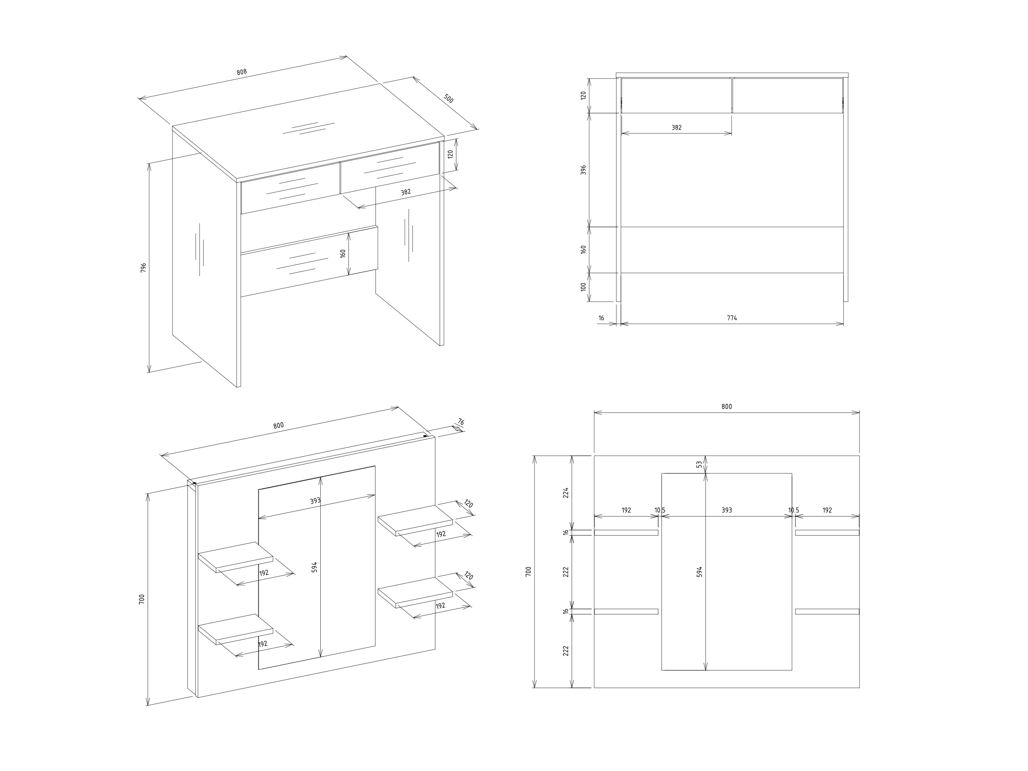 Specchiera Mandeville 357