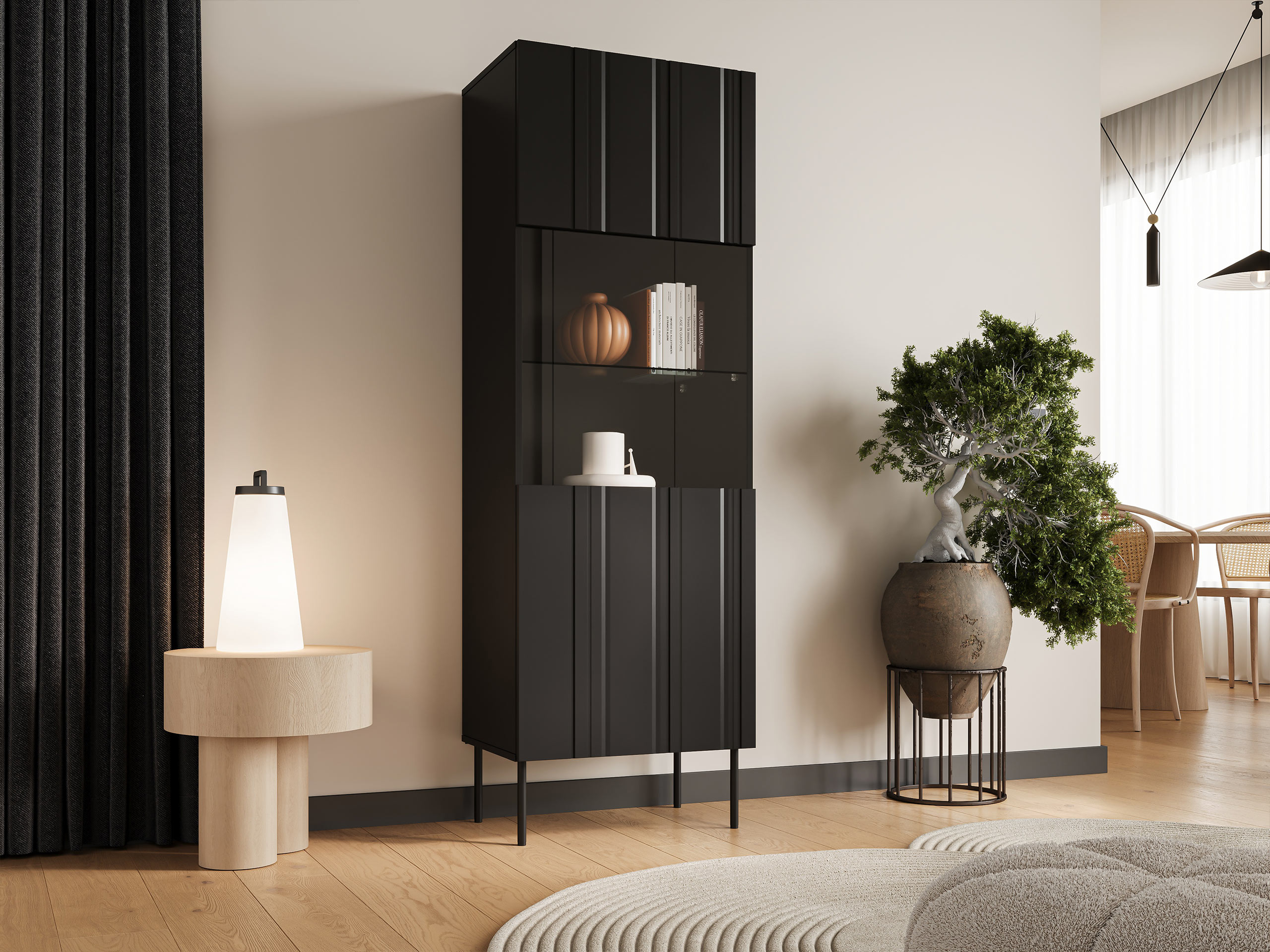 Scaffale Evavese 108 (Nero)