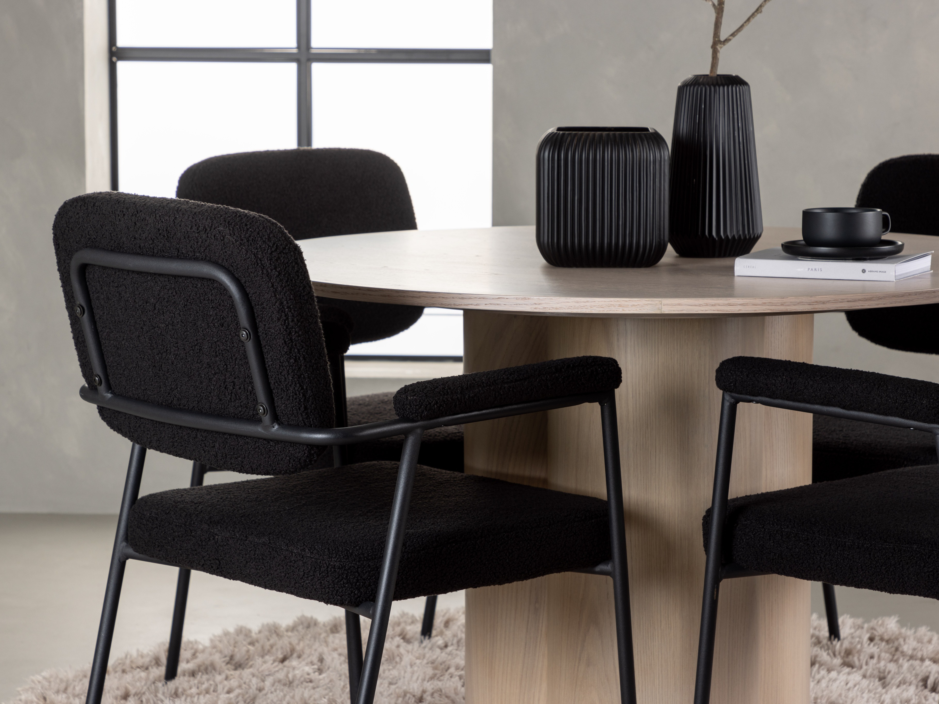 Set sala da pranzo Dallas 4358 (Luminoso legno)