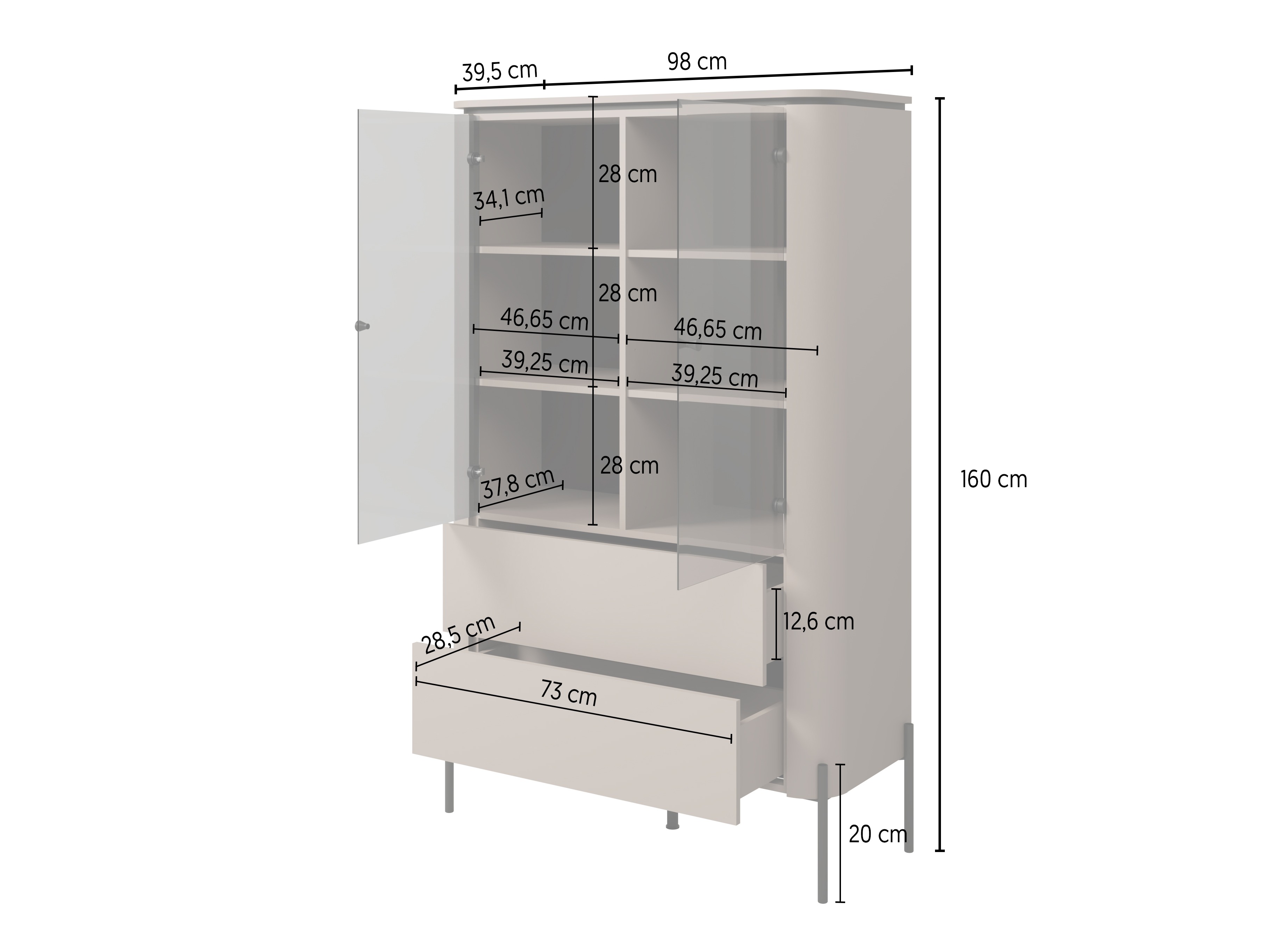 Parete attrezzata Mirbeno 109