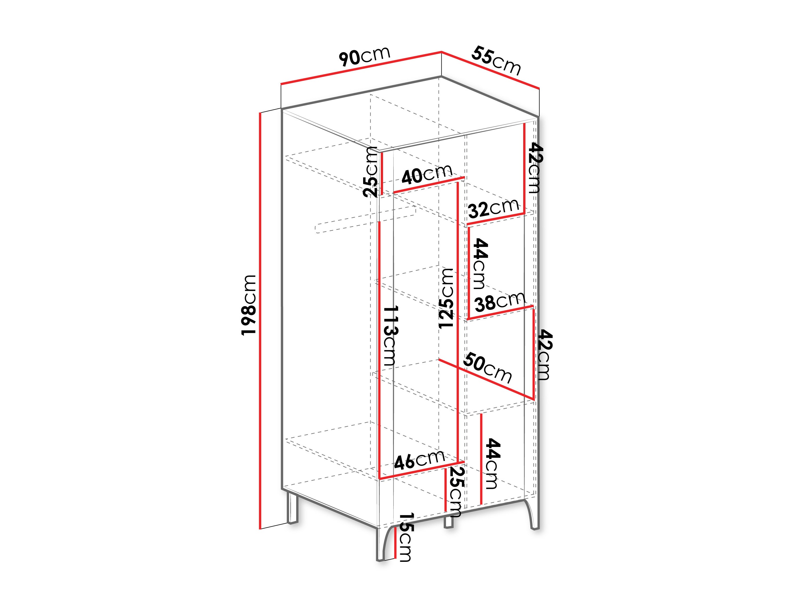 Armadio Mavtoru 106 (Nero)