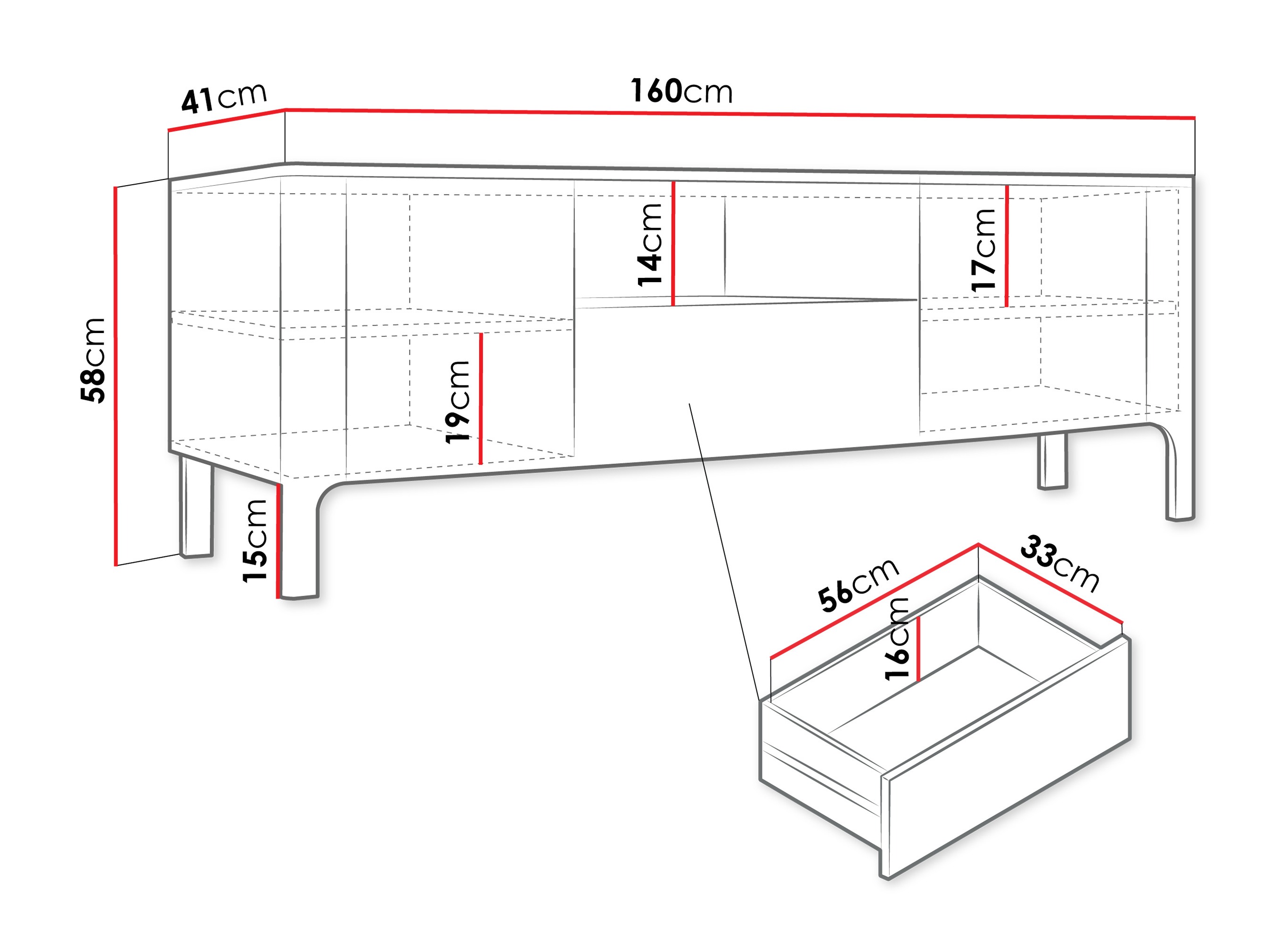 Mobile porta TV Mavtoru 103