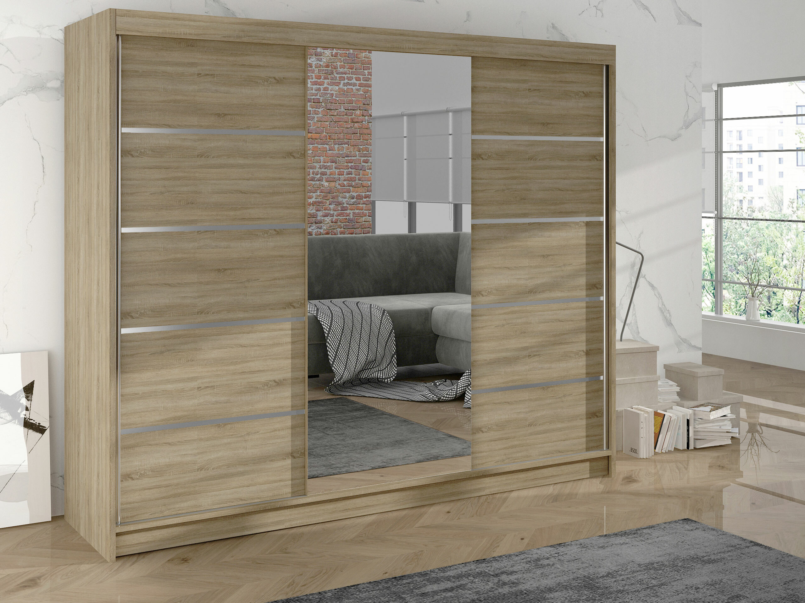 Armadio Closico 161 (Sonoma quercia)