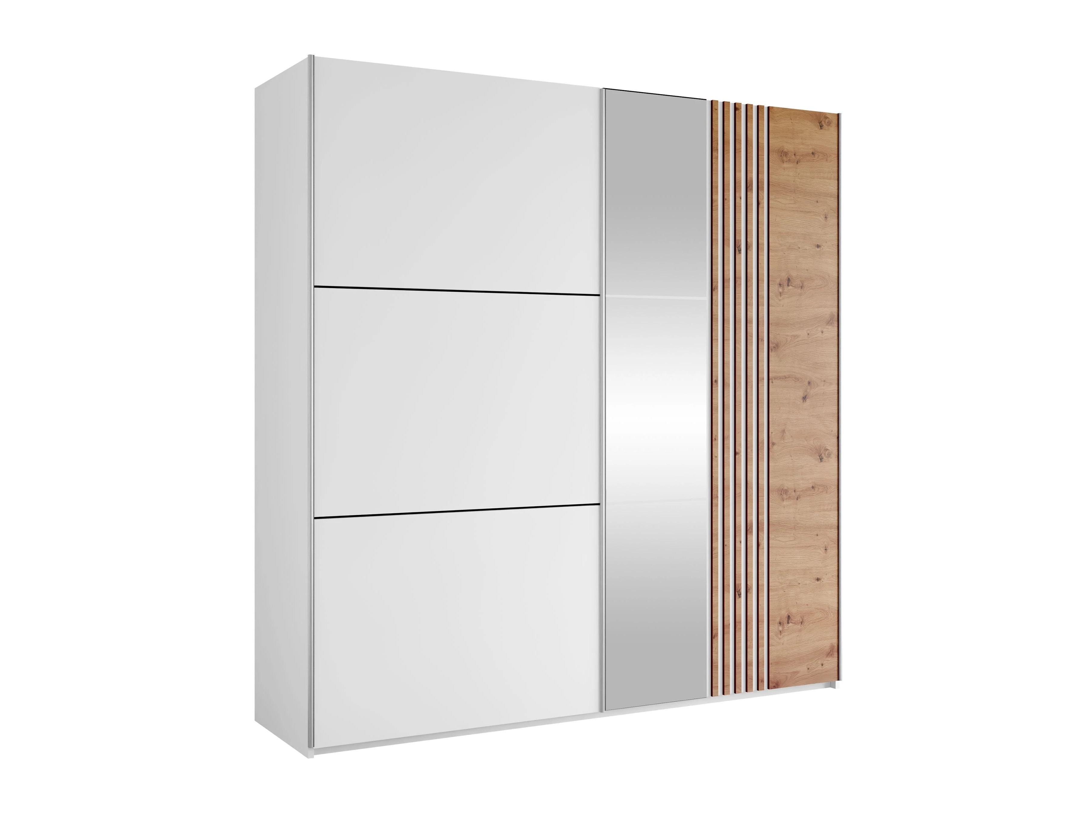 Armadio Honolulu 253 (Bianco + Quercia di Wotan)