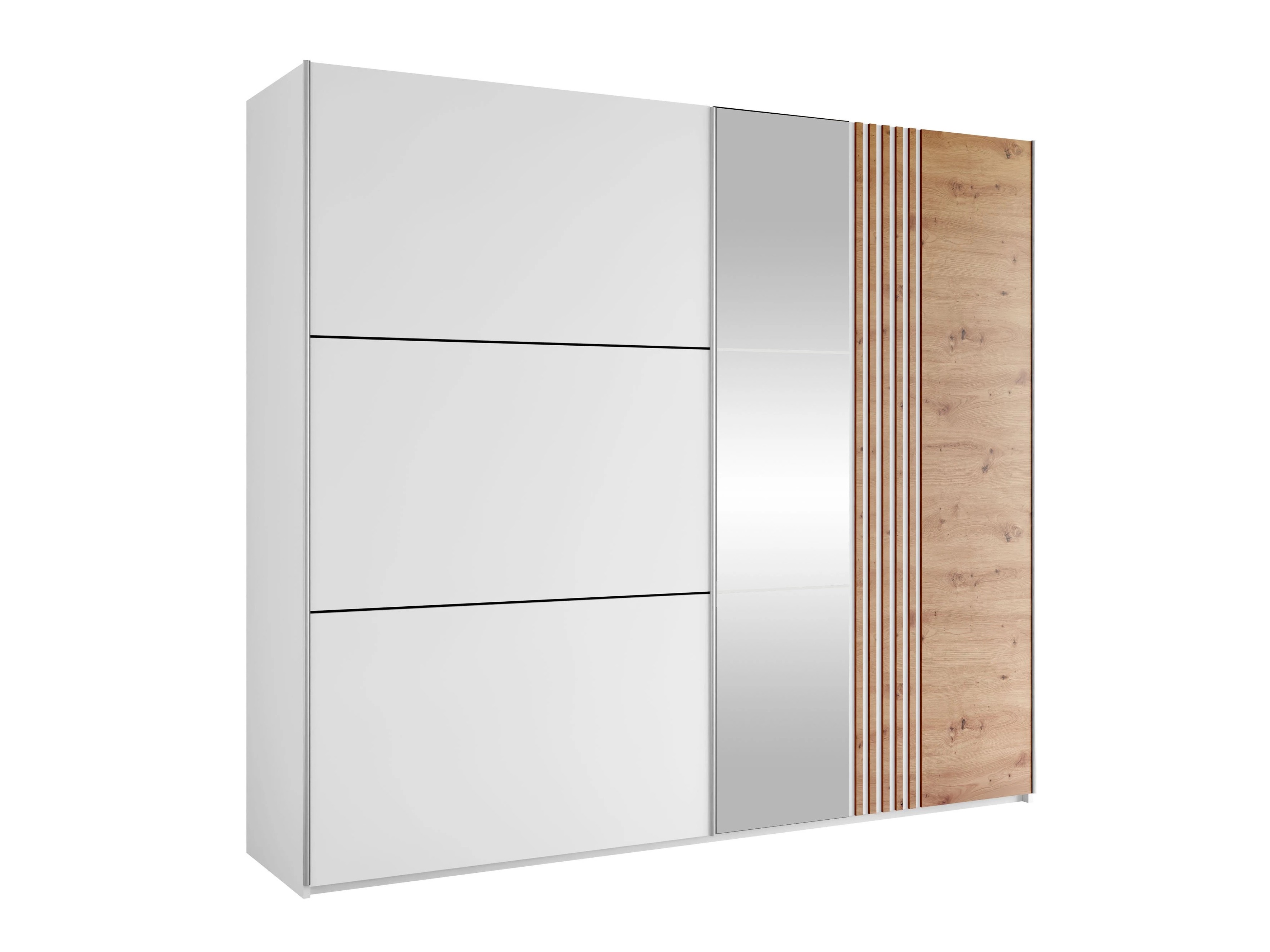 Armadio Honolulu 254 (Bianco + Quercia di Wotan)