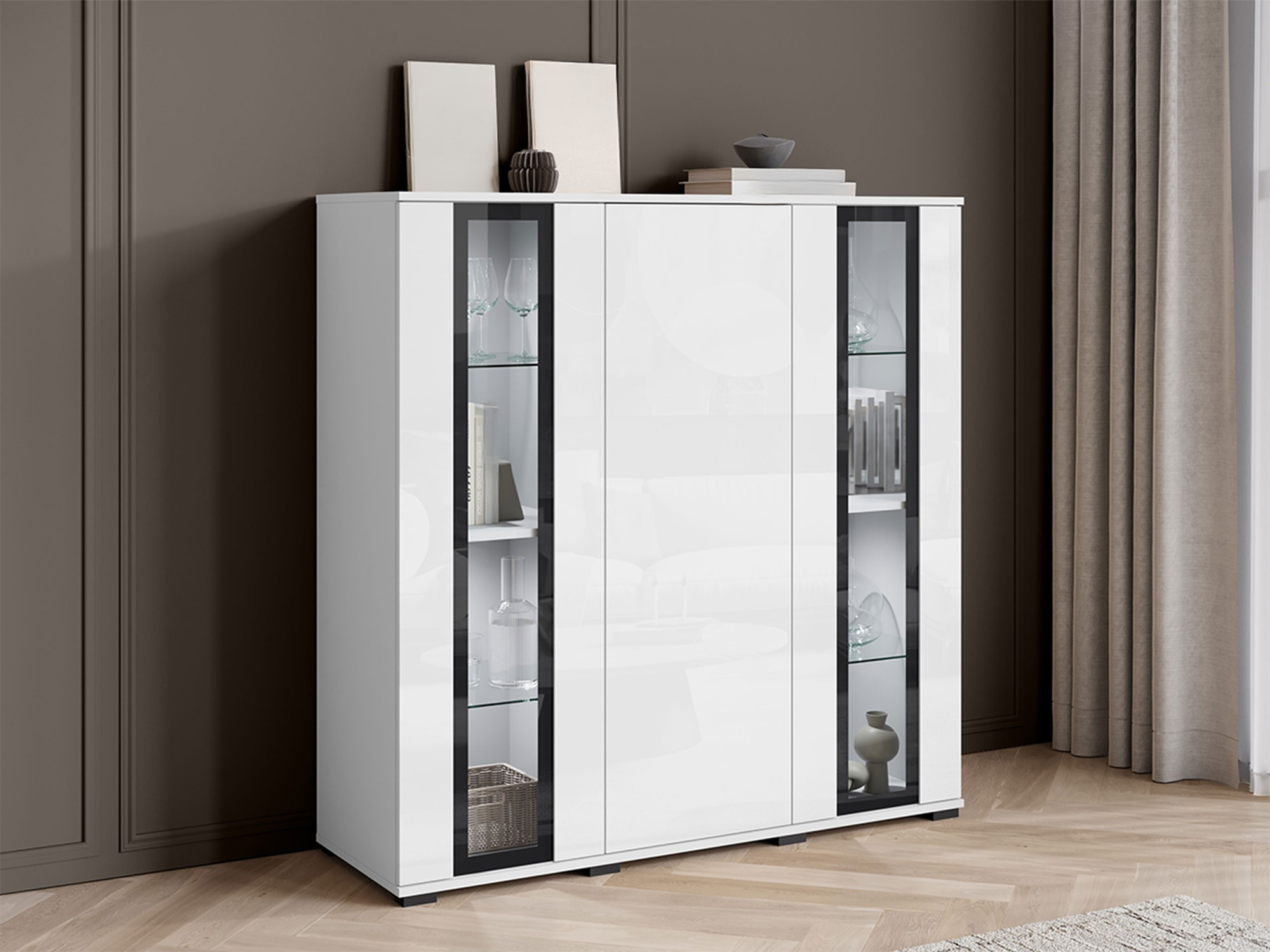 Madia Torcame 100 (Bianco + Bianco lucido)