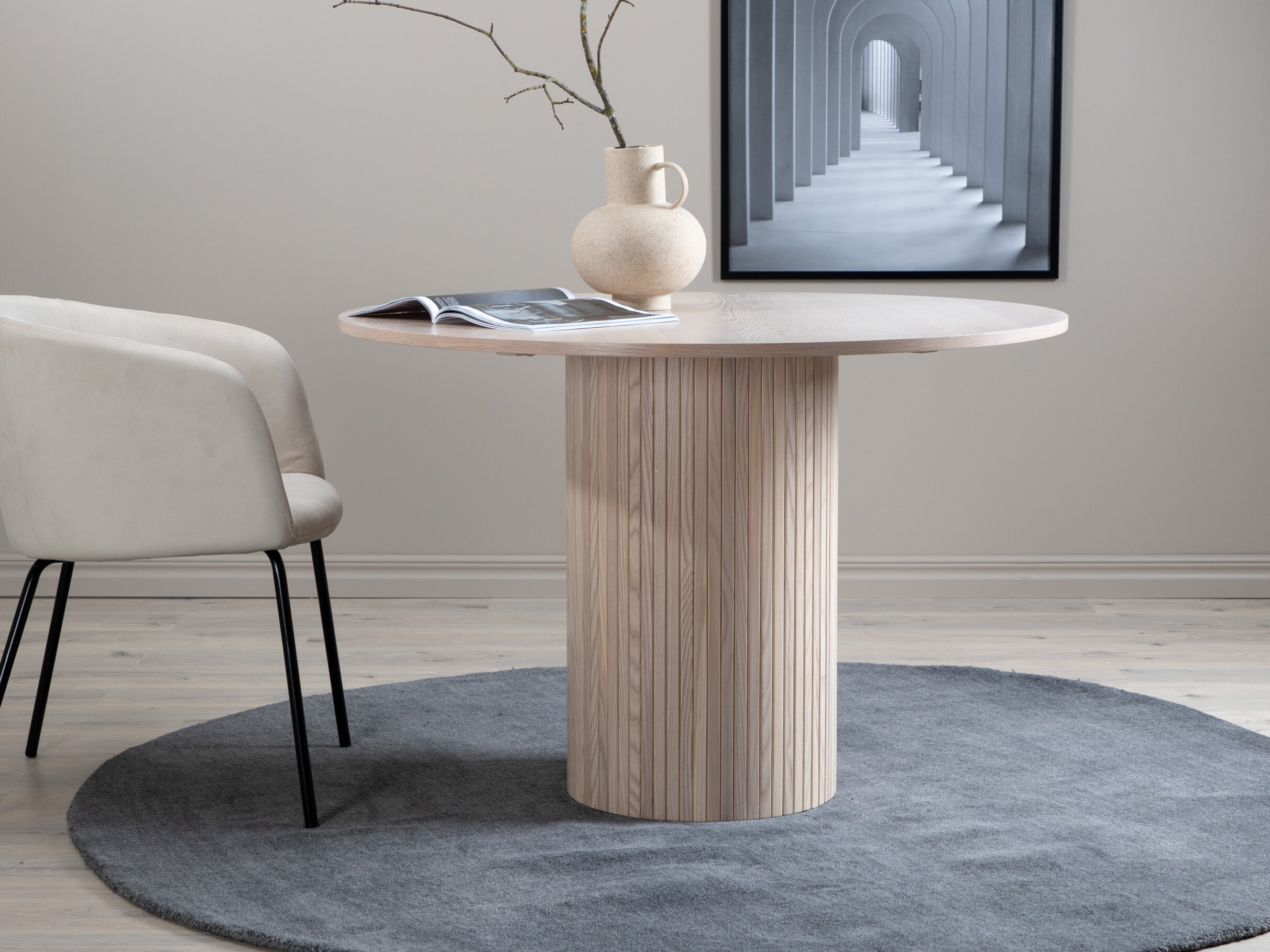 Tavolo Dallas 1715 (Luminoso legno)
