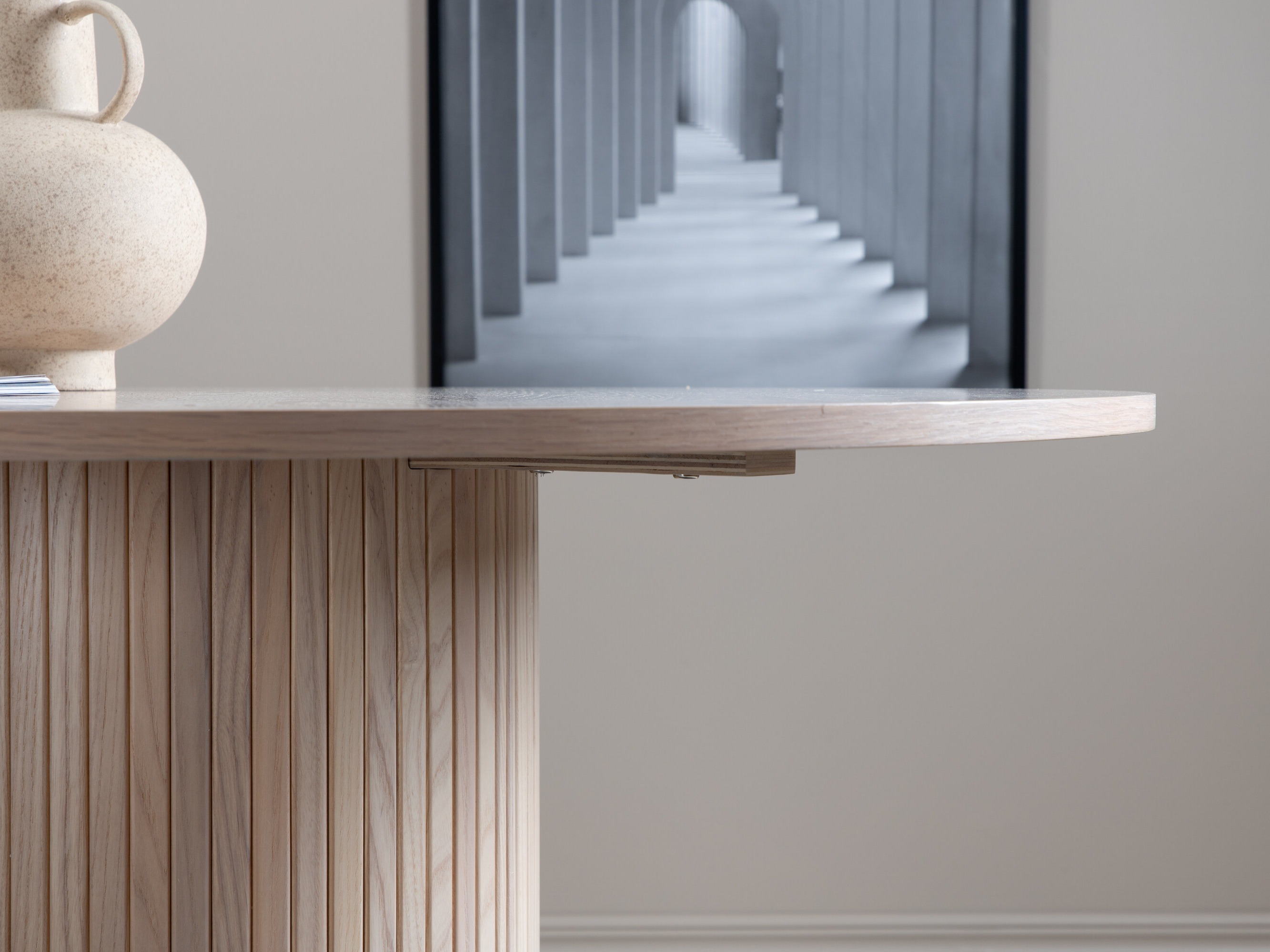 Tavolo Dallas 1715 (Luminoso legno)