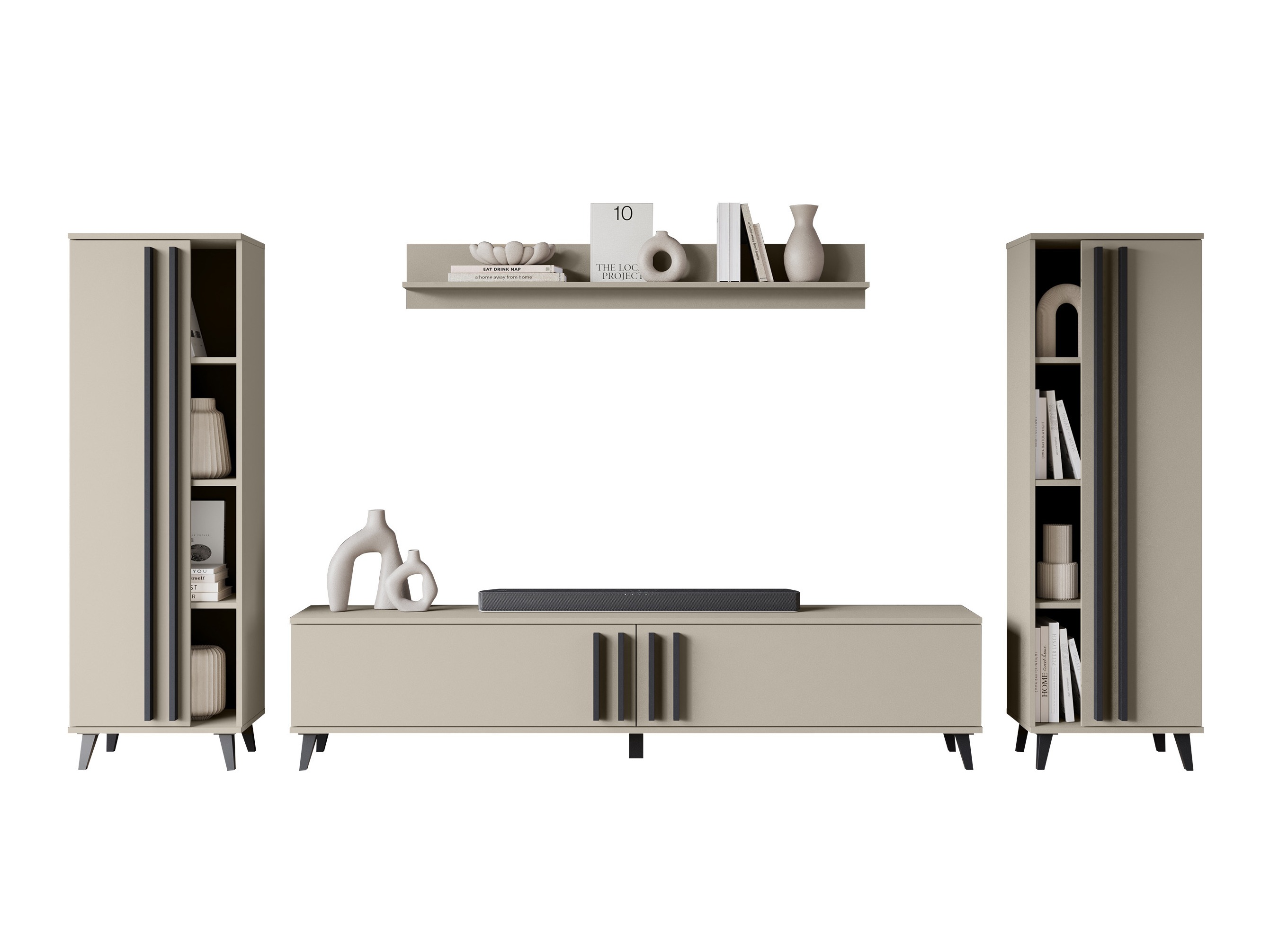 Parete attrezzata Facetor (Congo)