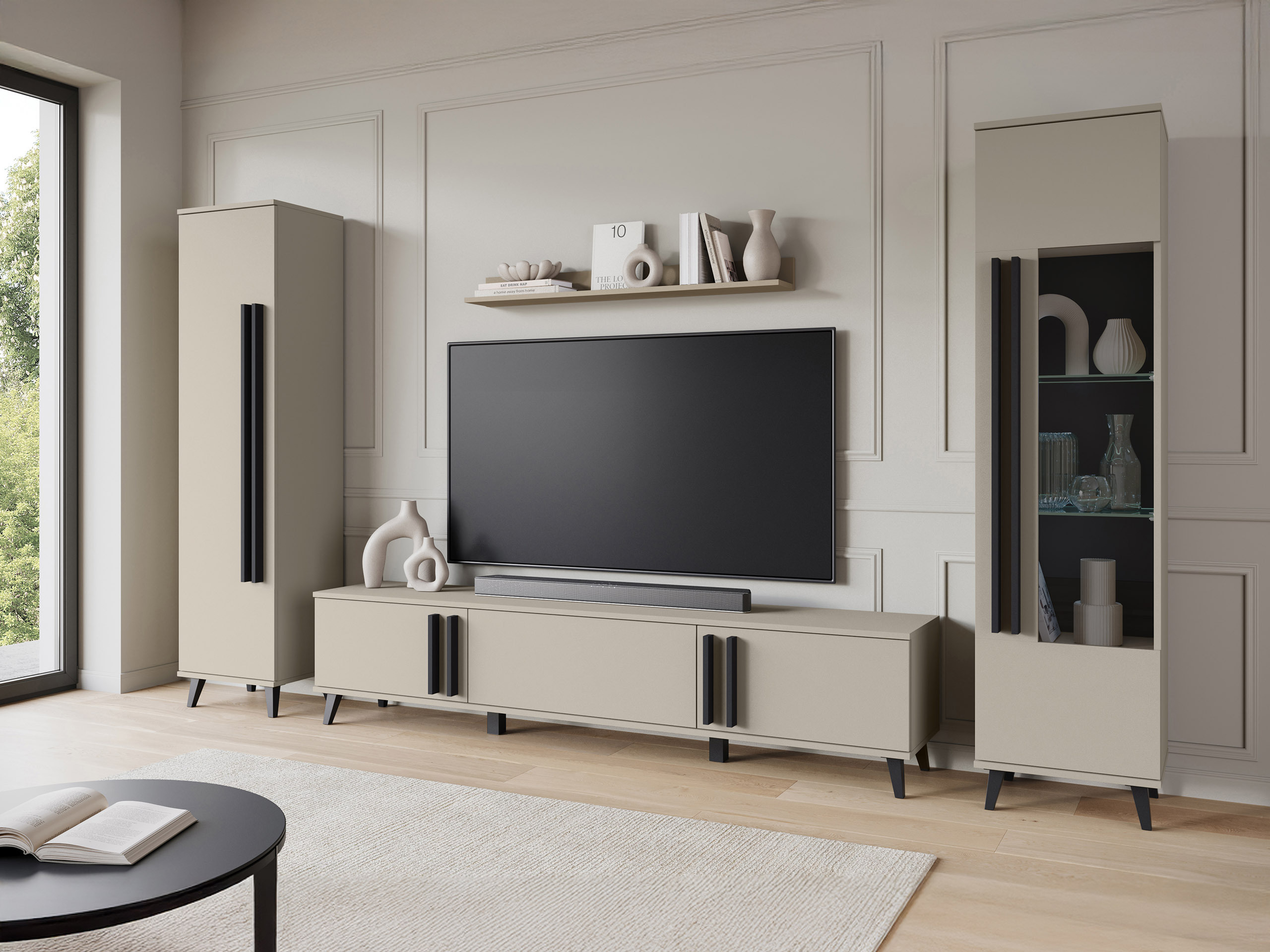 Parete attrezzata Facetor II (Congo)