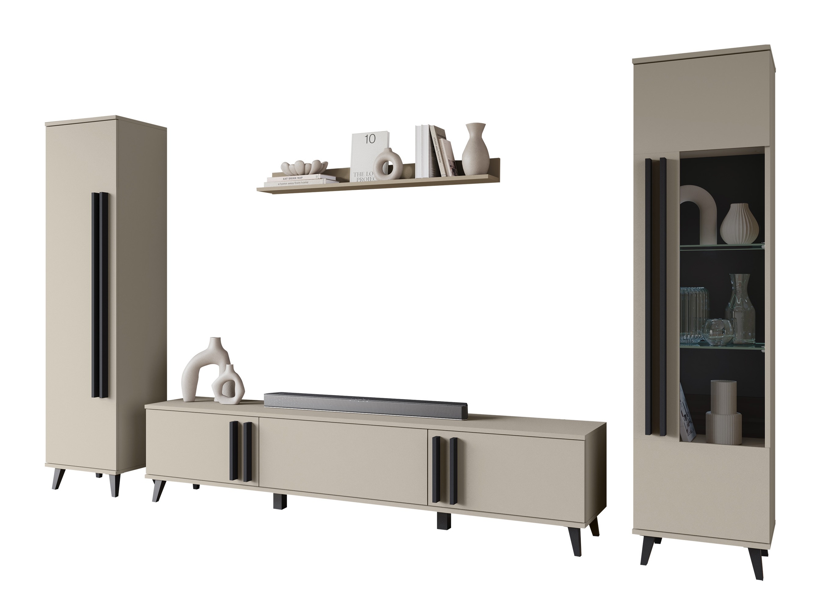 Parete attrezzata Temora 103 (Congo)