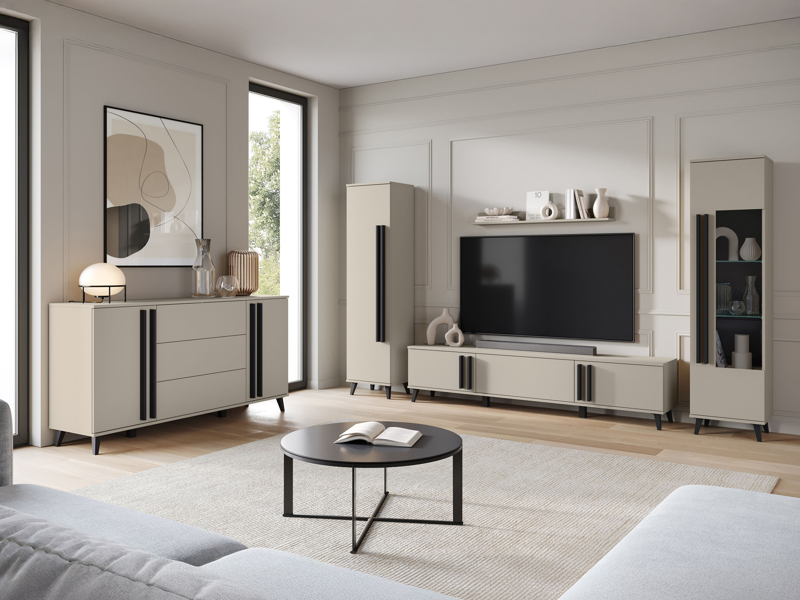 Parete attrezzata Temora 105 (Congo)