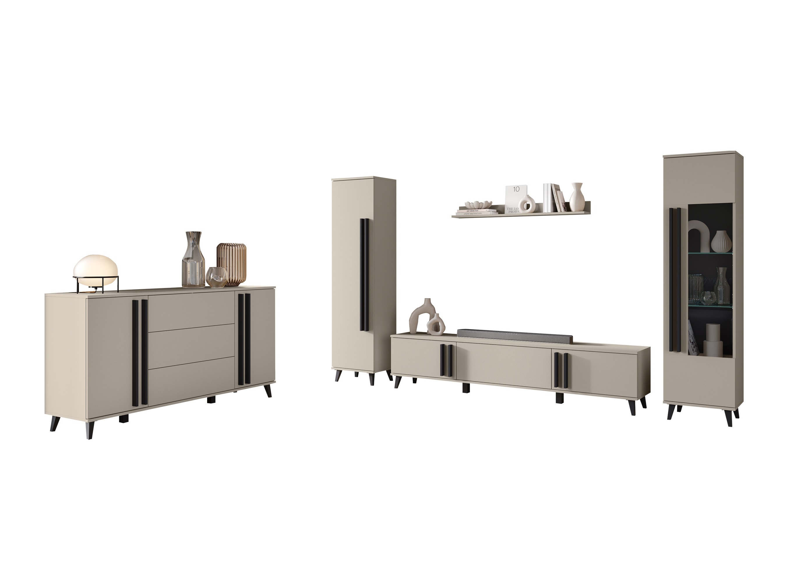 Parete attrezzata Temora 105 (Congo)