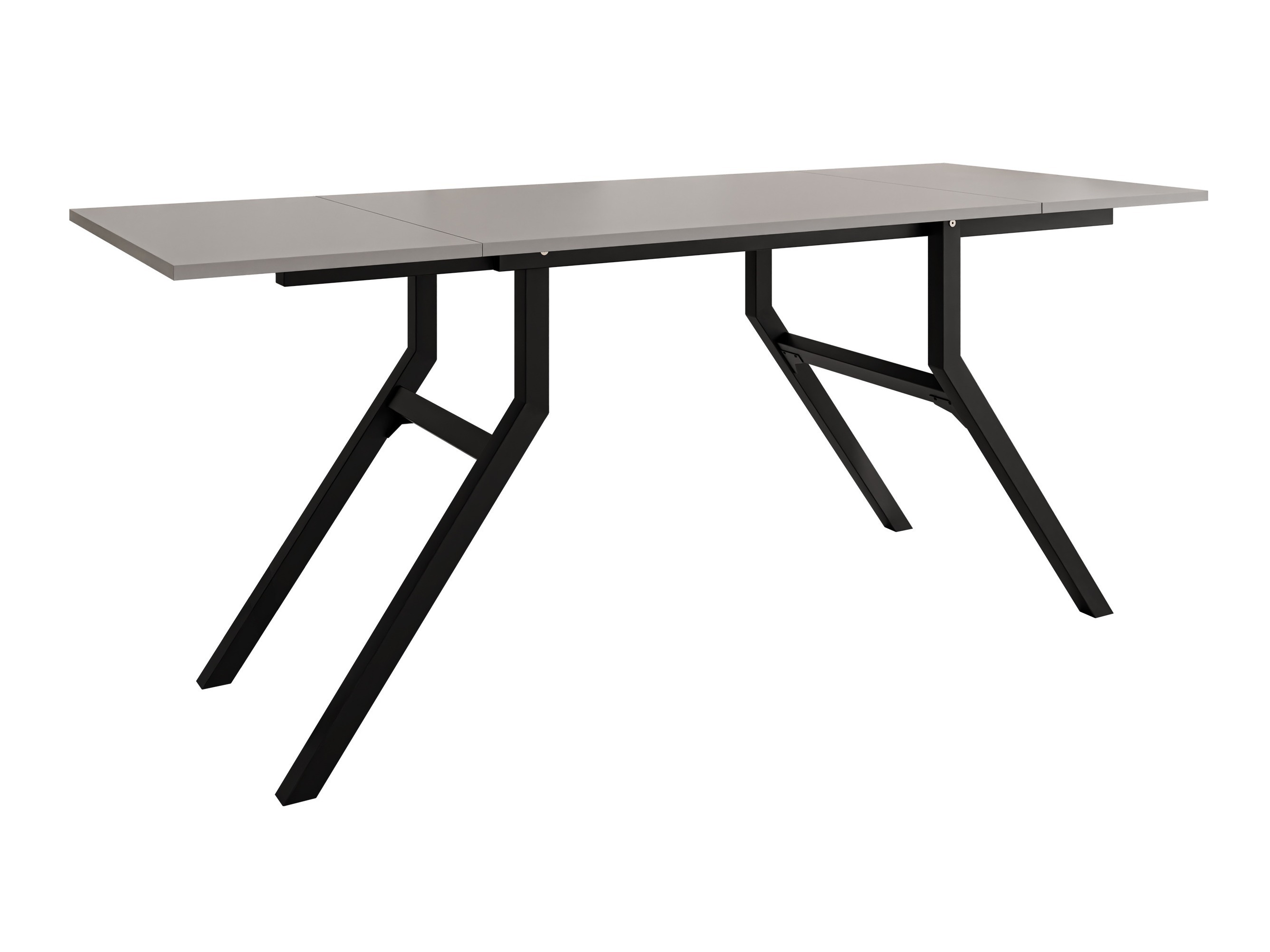 Tavolino trasformabile Oswego 151 (Grafite + Nero)
