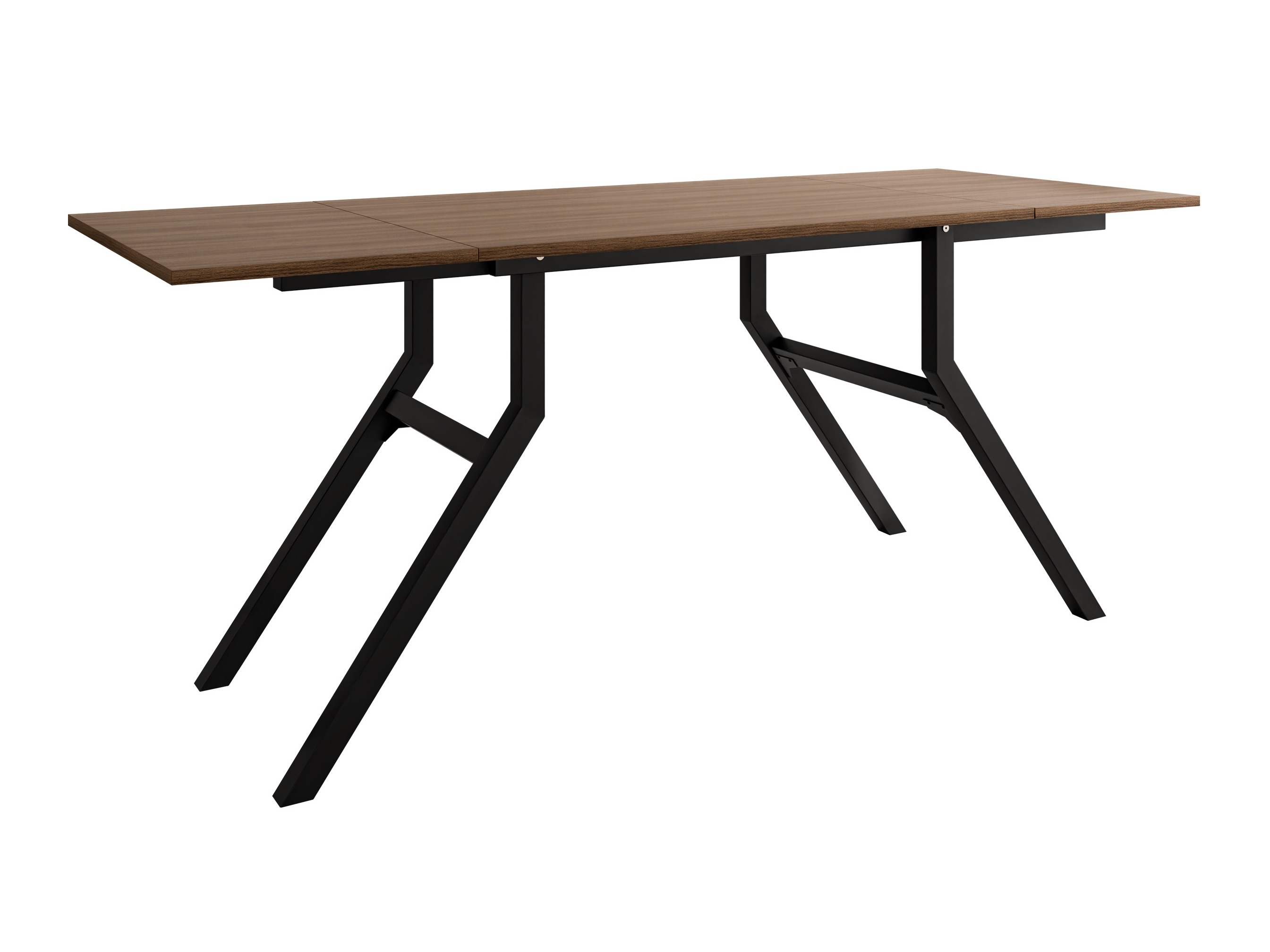Tavolino trasformabile Oswego 151 (Noce + Nero)