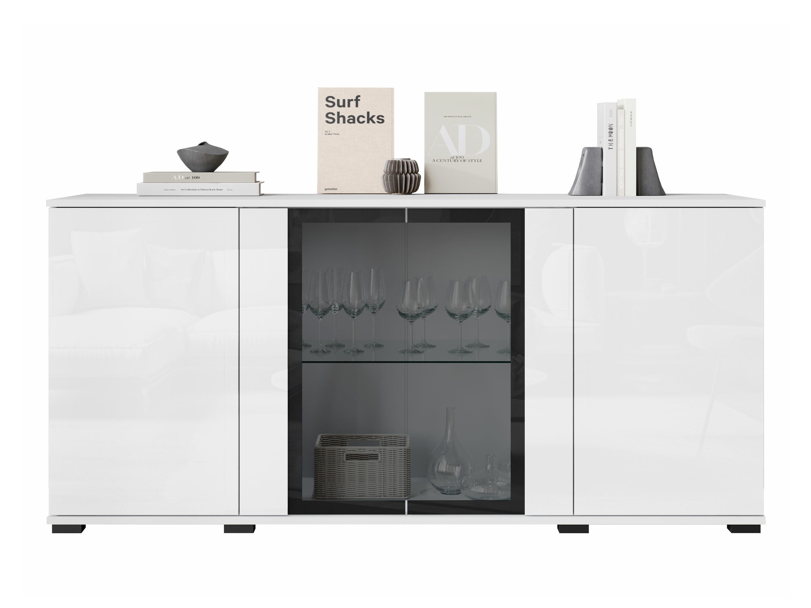 Madia Torcame 102 (Bianco + Bianco lucido)