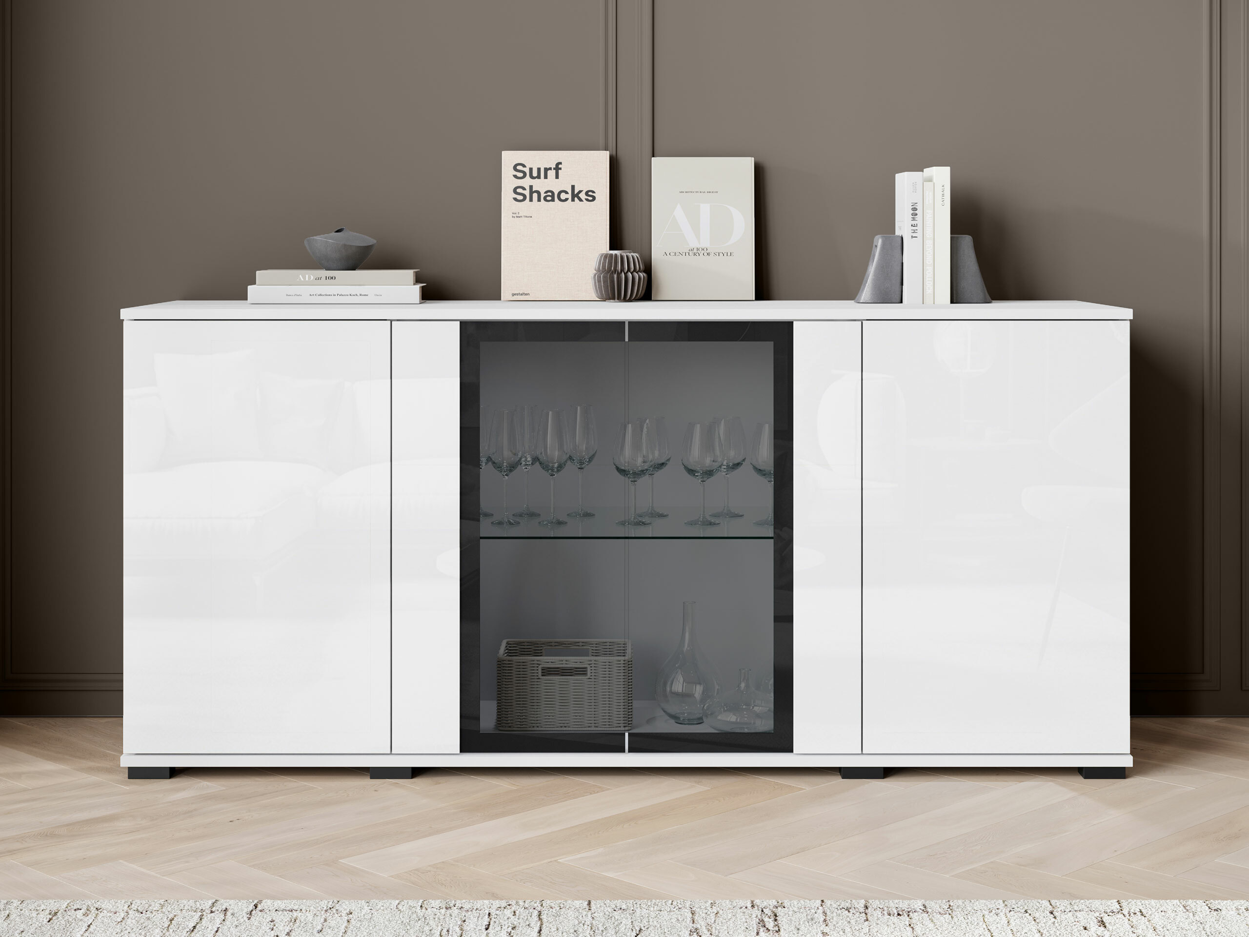 Madia Torcame 102 (Bianco + Bianco lucido)