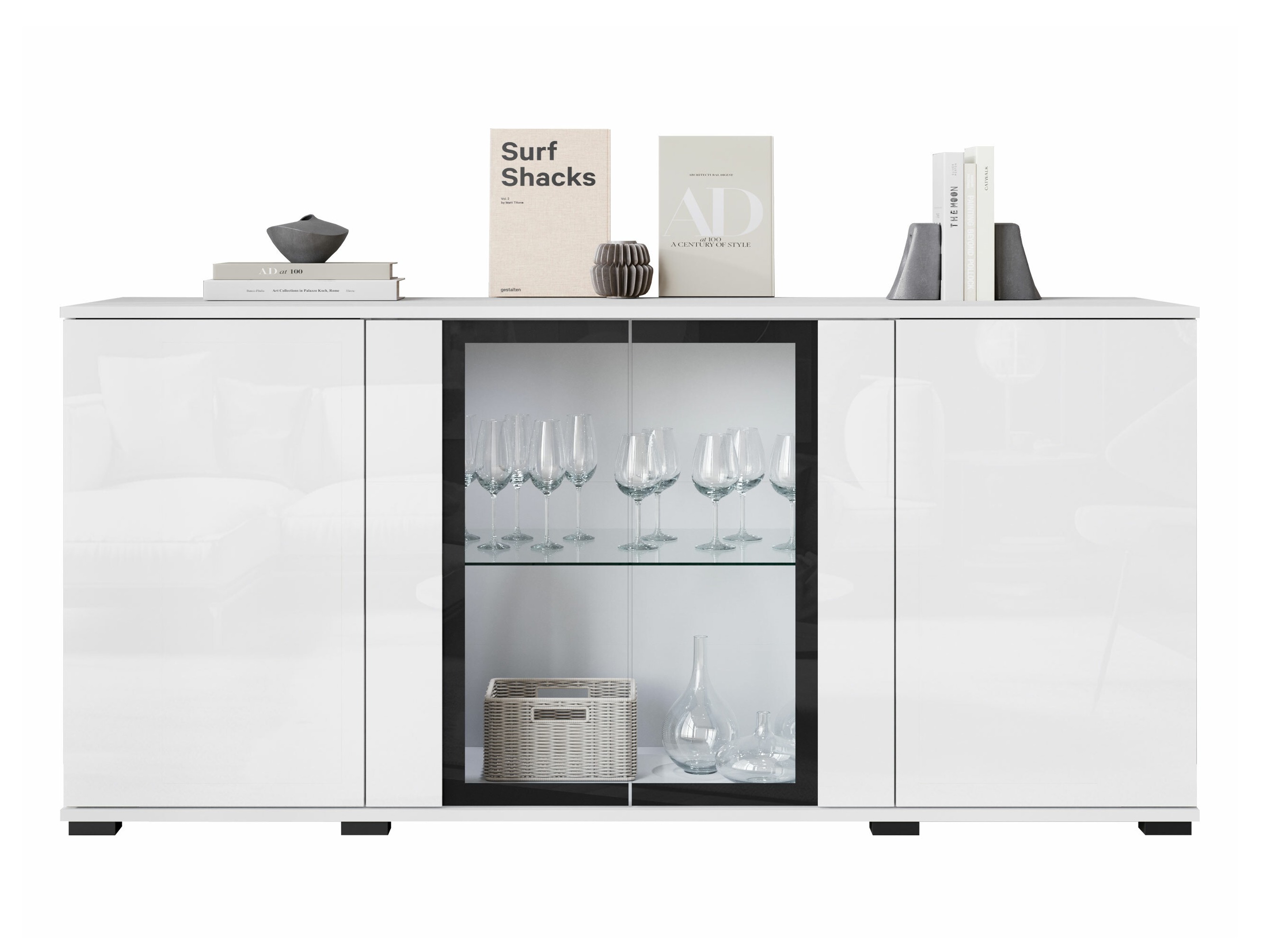 Madia Torcame 102 (Bianco + Bianco lucido)