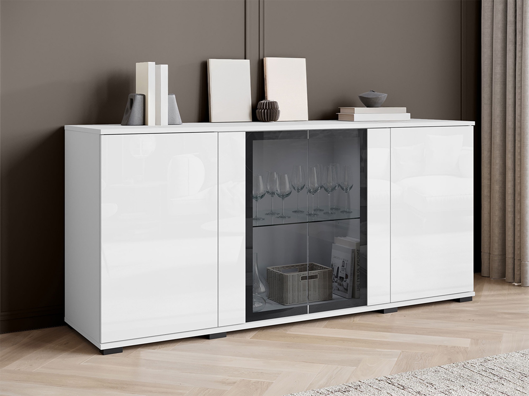 Madia Torcame 102 (Bianco + Bianco lucido)