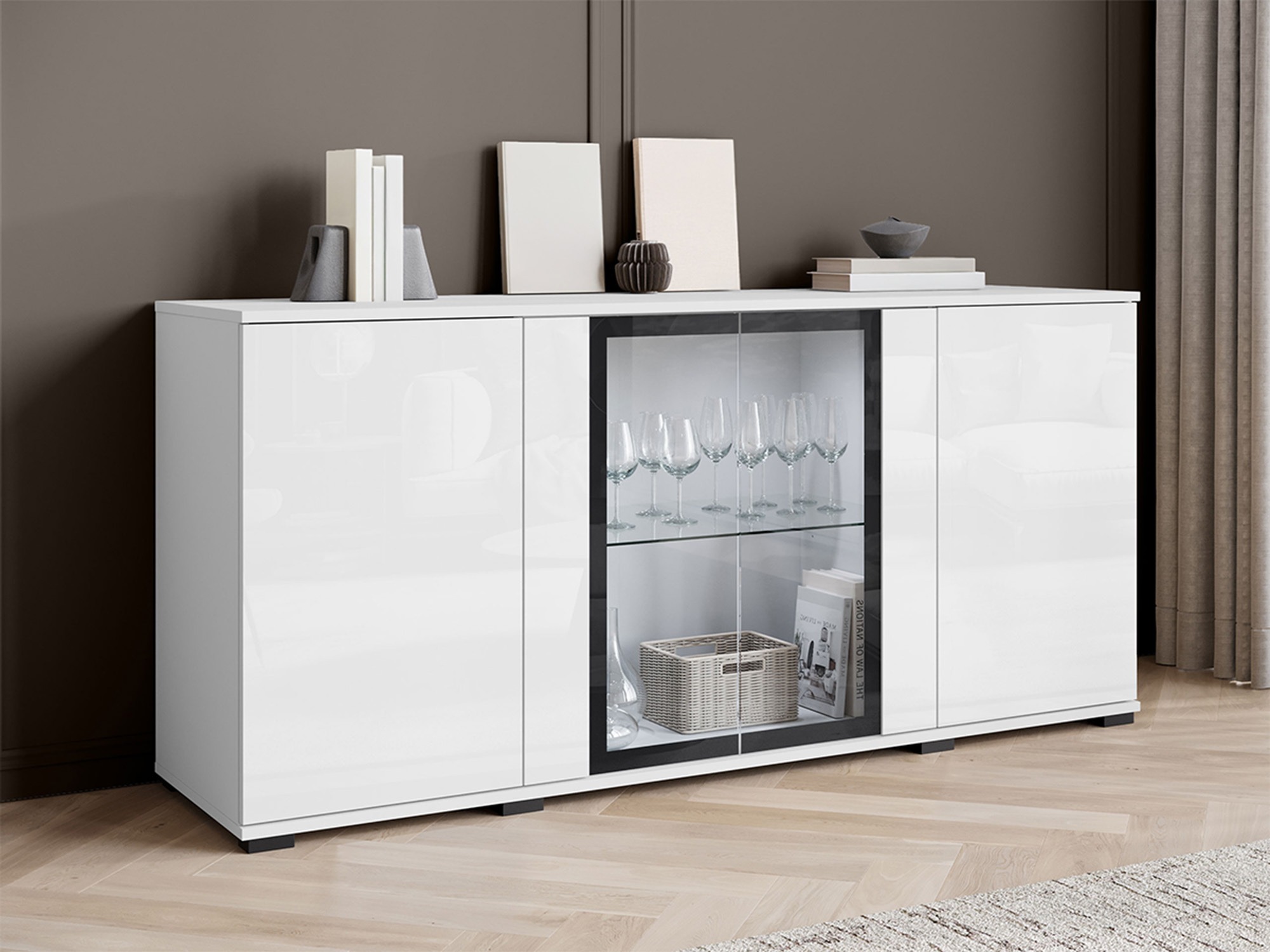Madia Torcame 102 (Bianco + Bianco lucido)