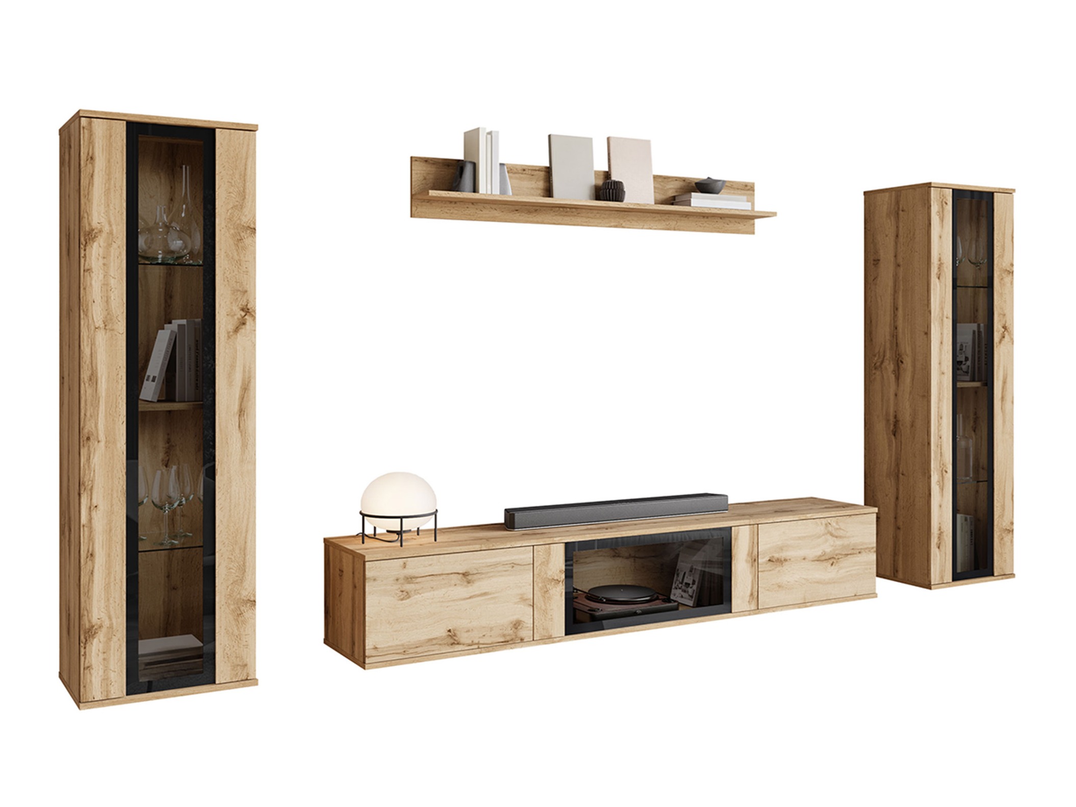 Parete attrezzata Torcame 103 (Quercia di Wotan)