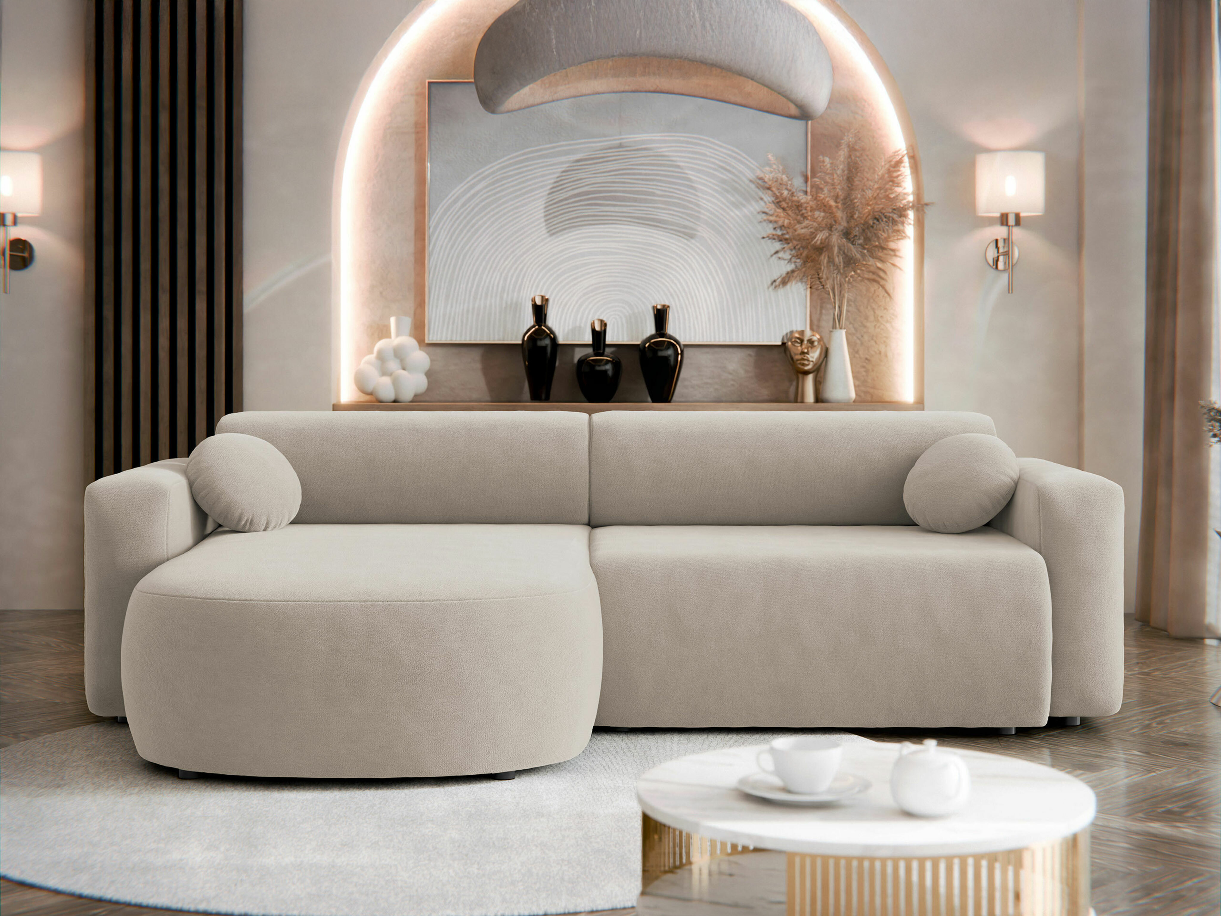 Divano angolare Comfivo Corus (Velo 623)