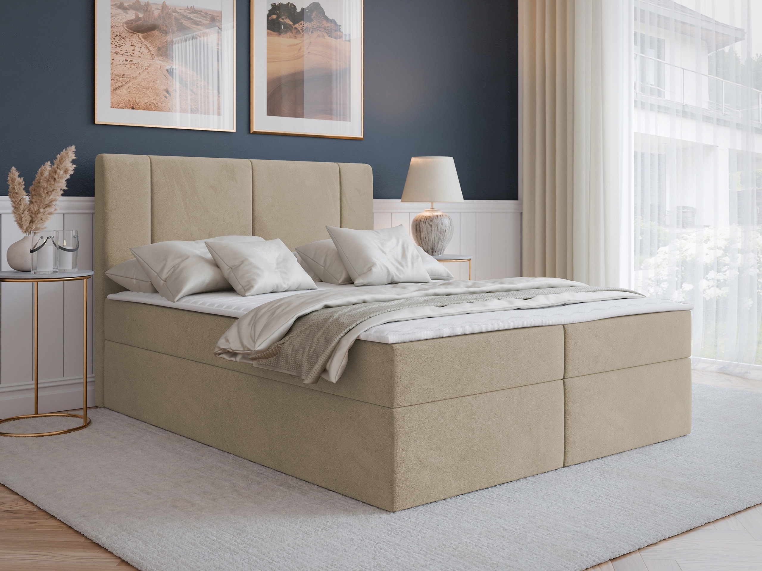 Letto continentale Zanesville 101 (Manila 02)