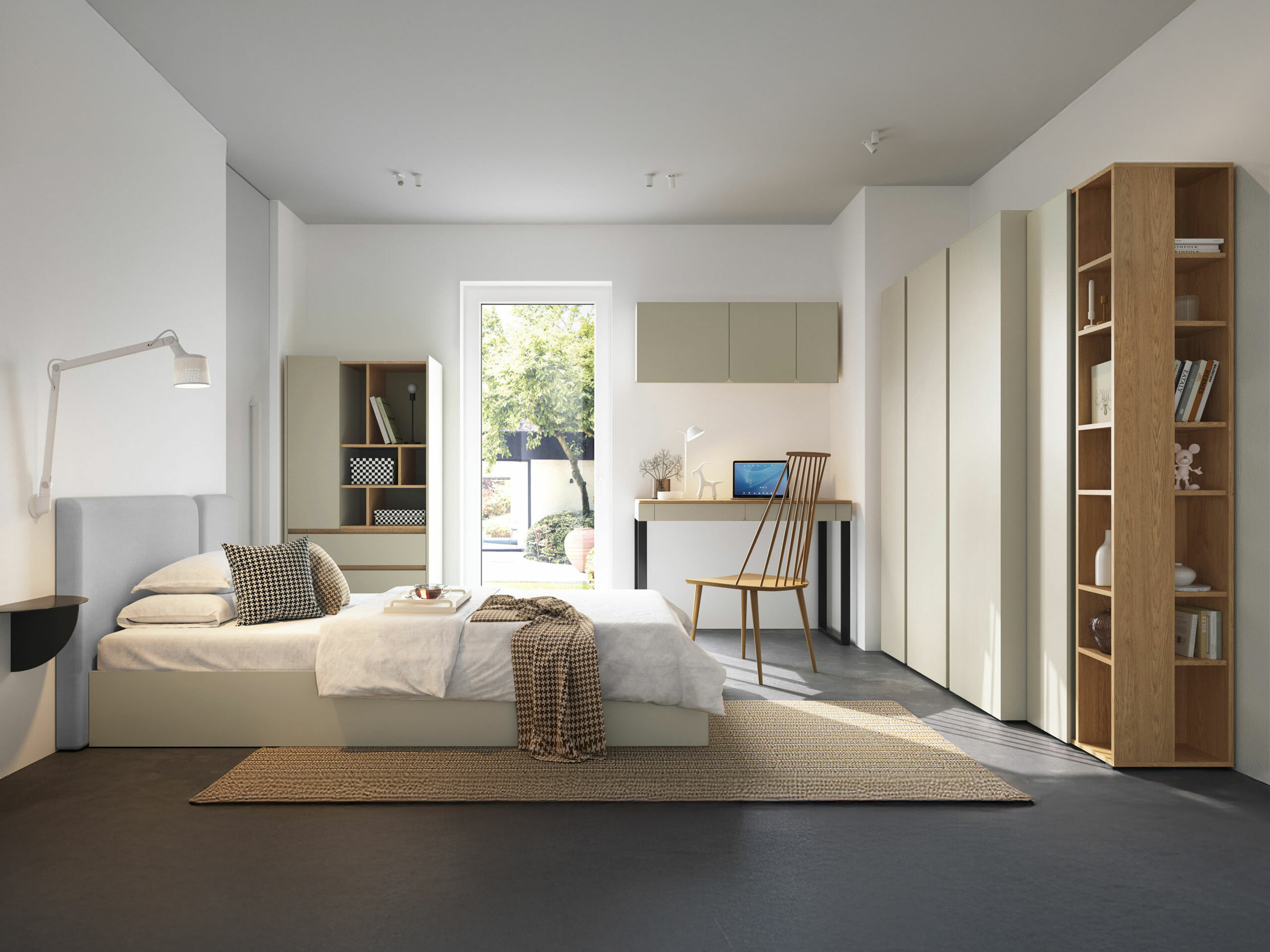 Letto Fiosono 112 (Eucalipto + Quercia)