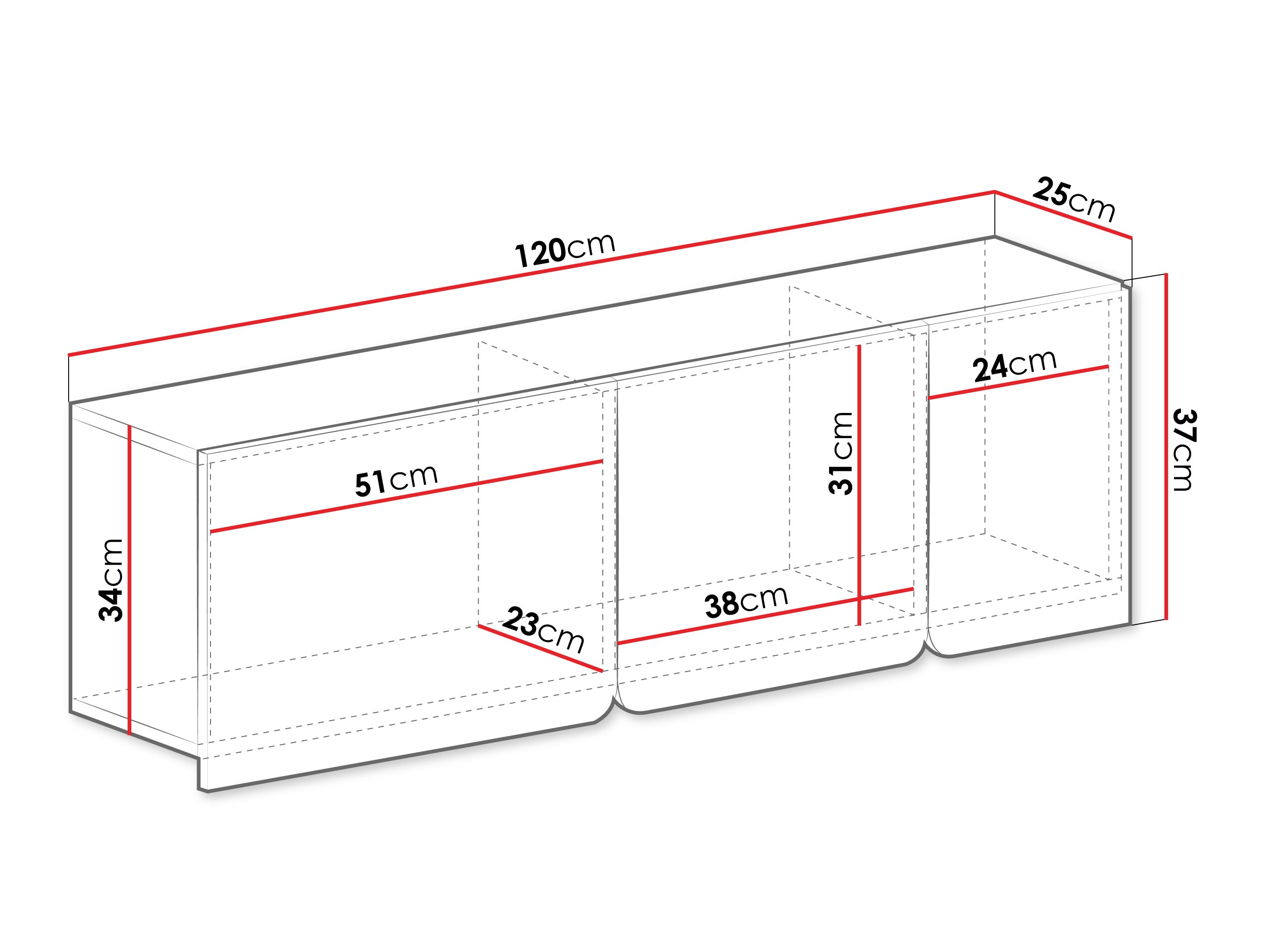 Pensile Fiosono 111 (Verde polveroso + Quercia)