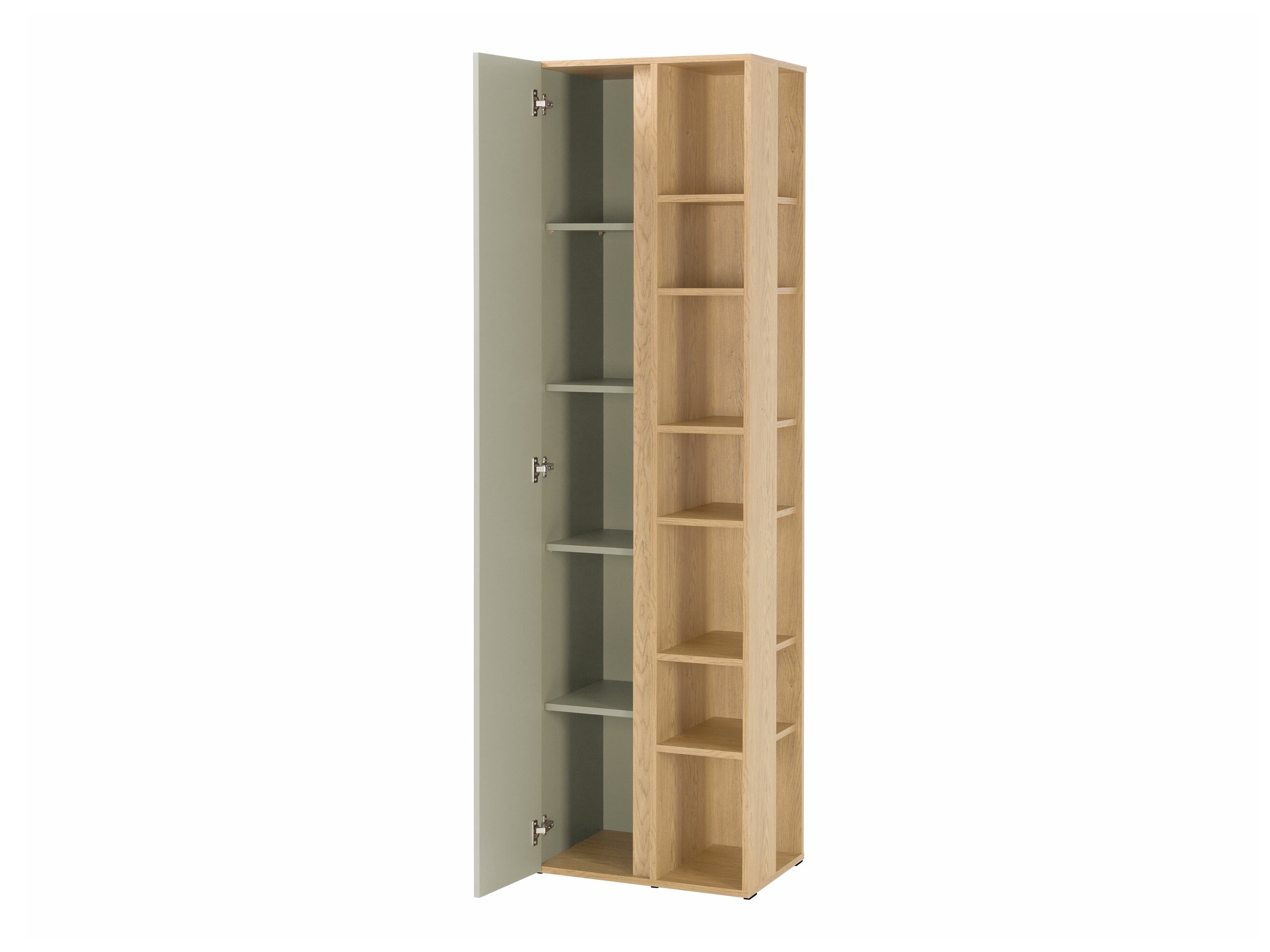 Scaffale Fiosono 103 (Beige + Rovere chiaro)