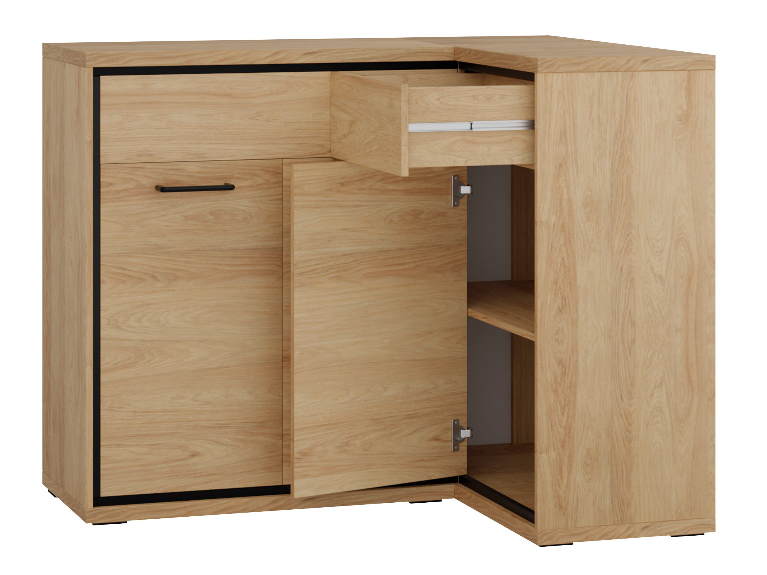 Angolo cassettiera Etrmoni 106 (Luminoso legno)