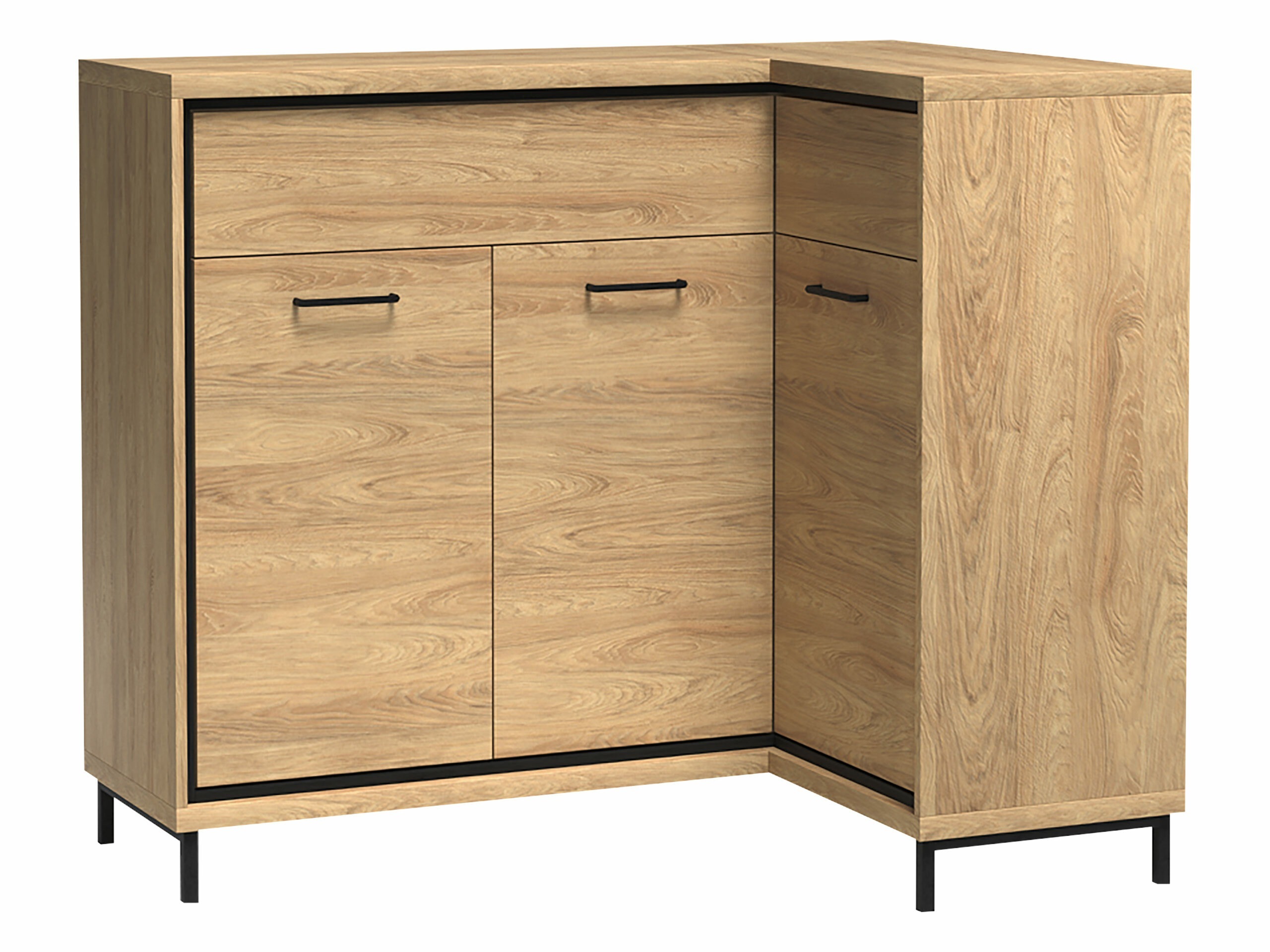 Angolo cassettiera Etrmoni 106 (Luminoso legno)