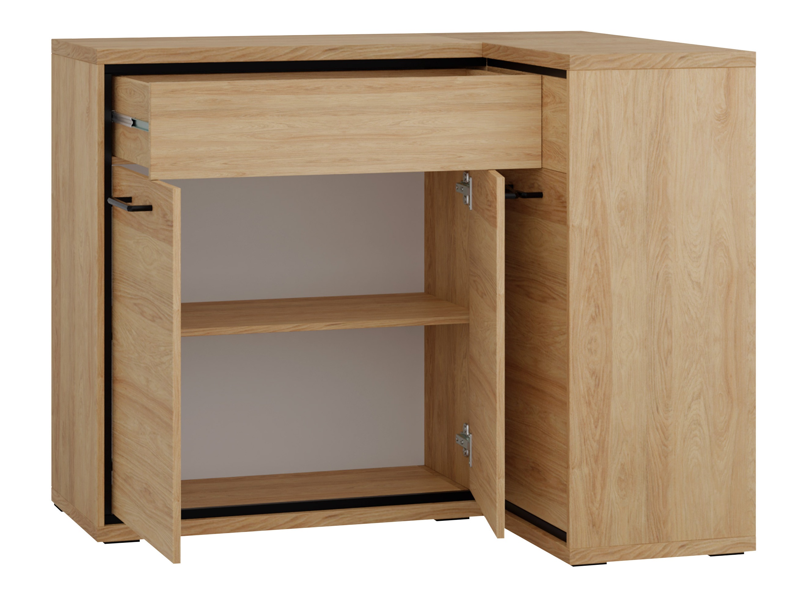 Angolo cassettiera Etrmoni 106 (Luminoso legno)