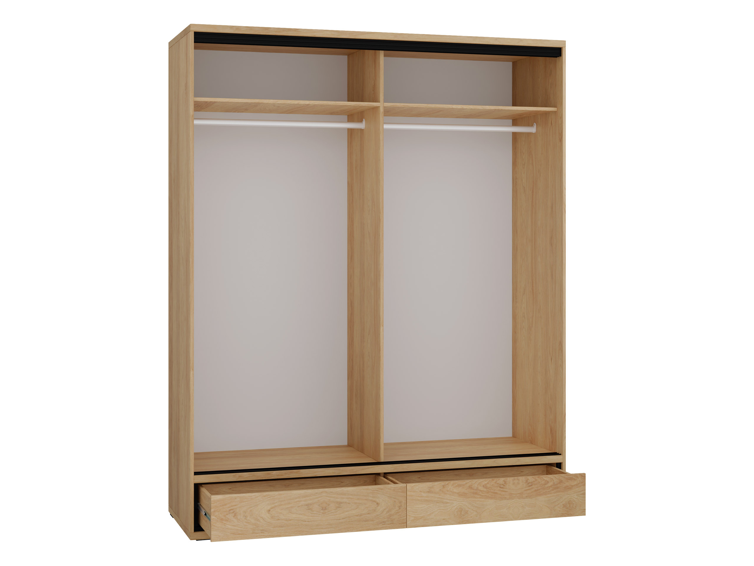 Armadio Etrmoni 109 (Luminoso legno + Quercia)