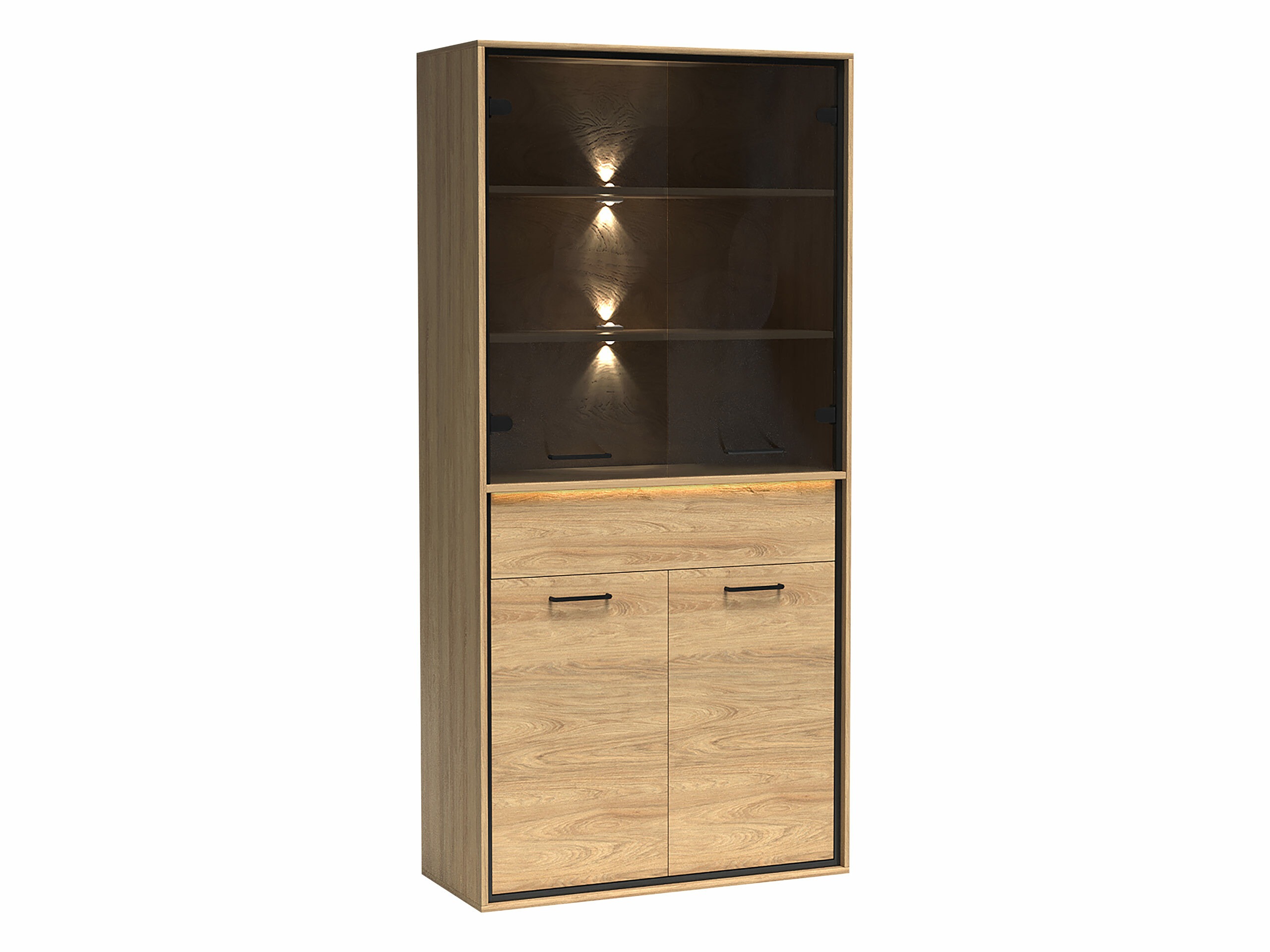 Scaffale Etrmoni 102 (Luminoso legno)