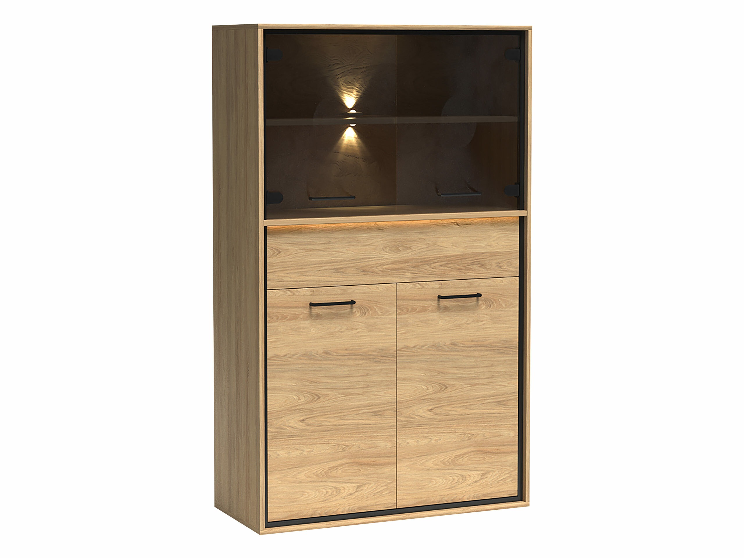 Scaffale Etrmoni 107 (Luminoso legno)