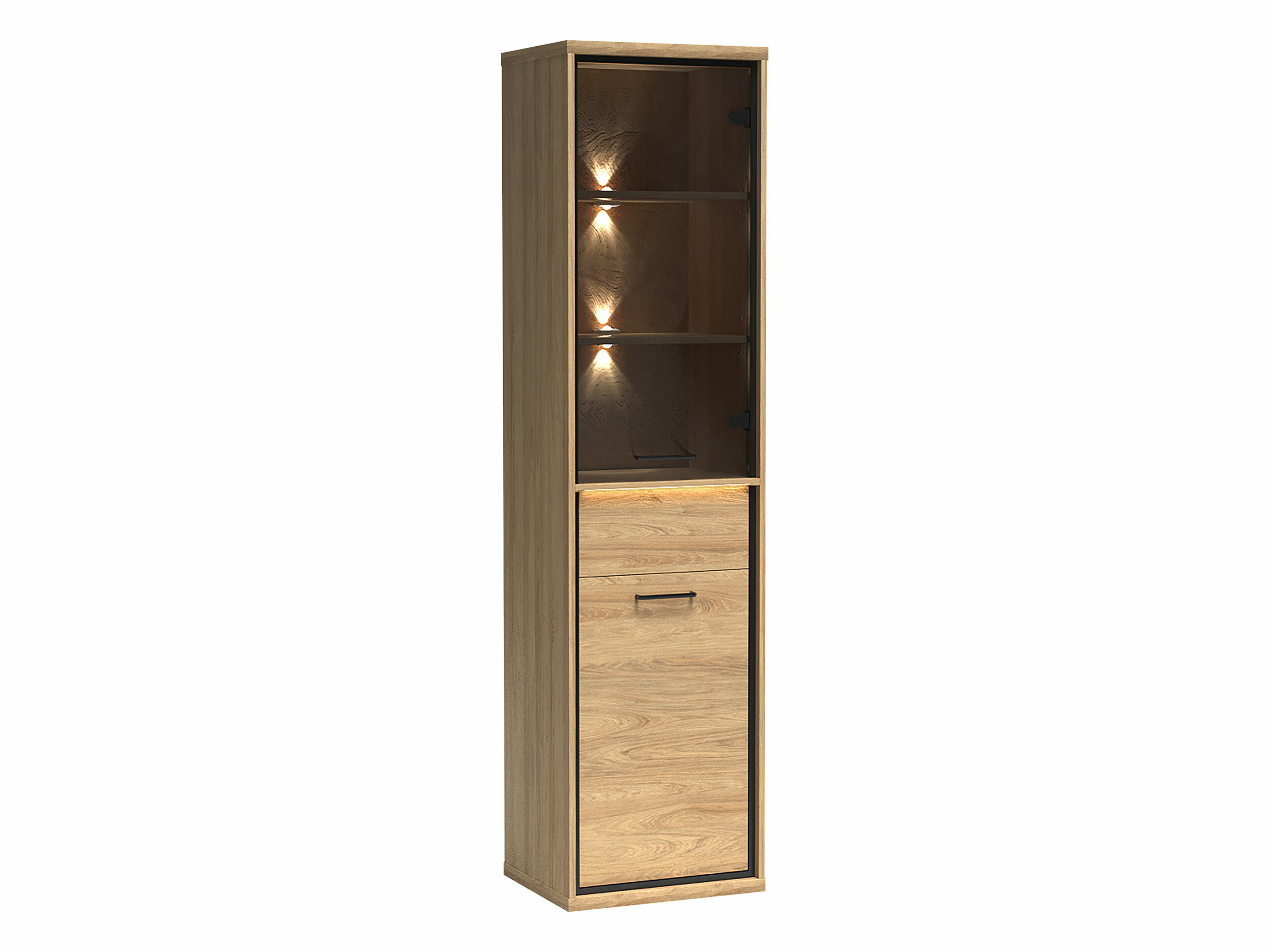 Scaffale Etrmoni 108 (Luminoso legno)