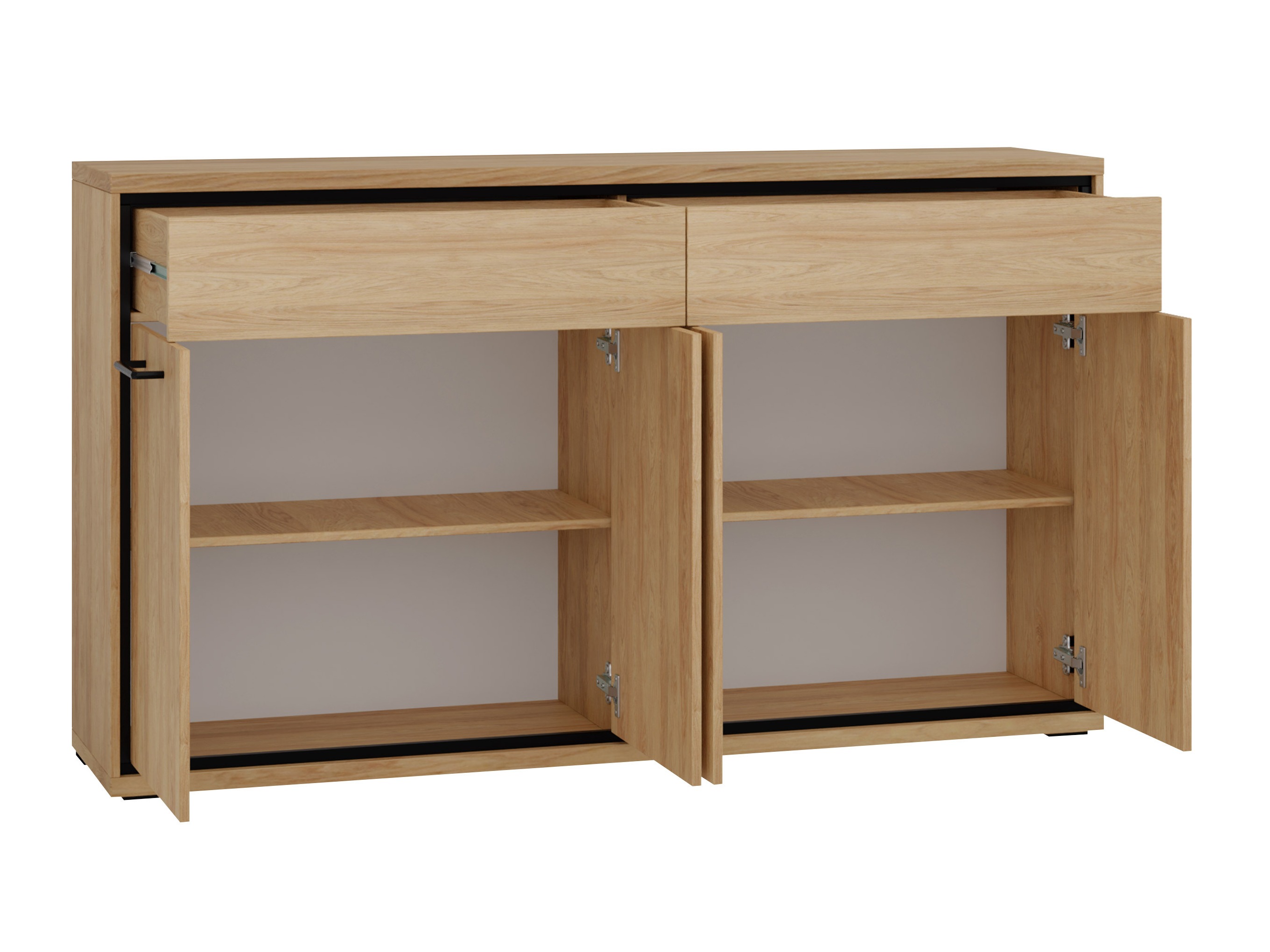 Cameretta Etrmoni 122 (Luminoso legno + Quercia)
