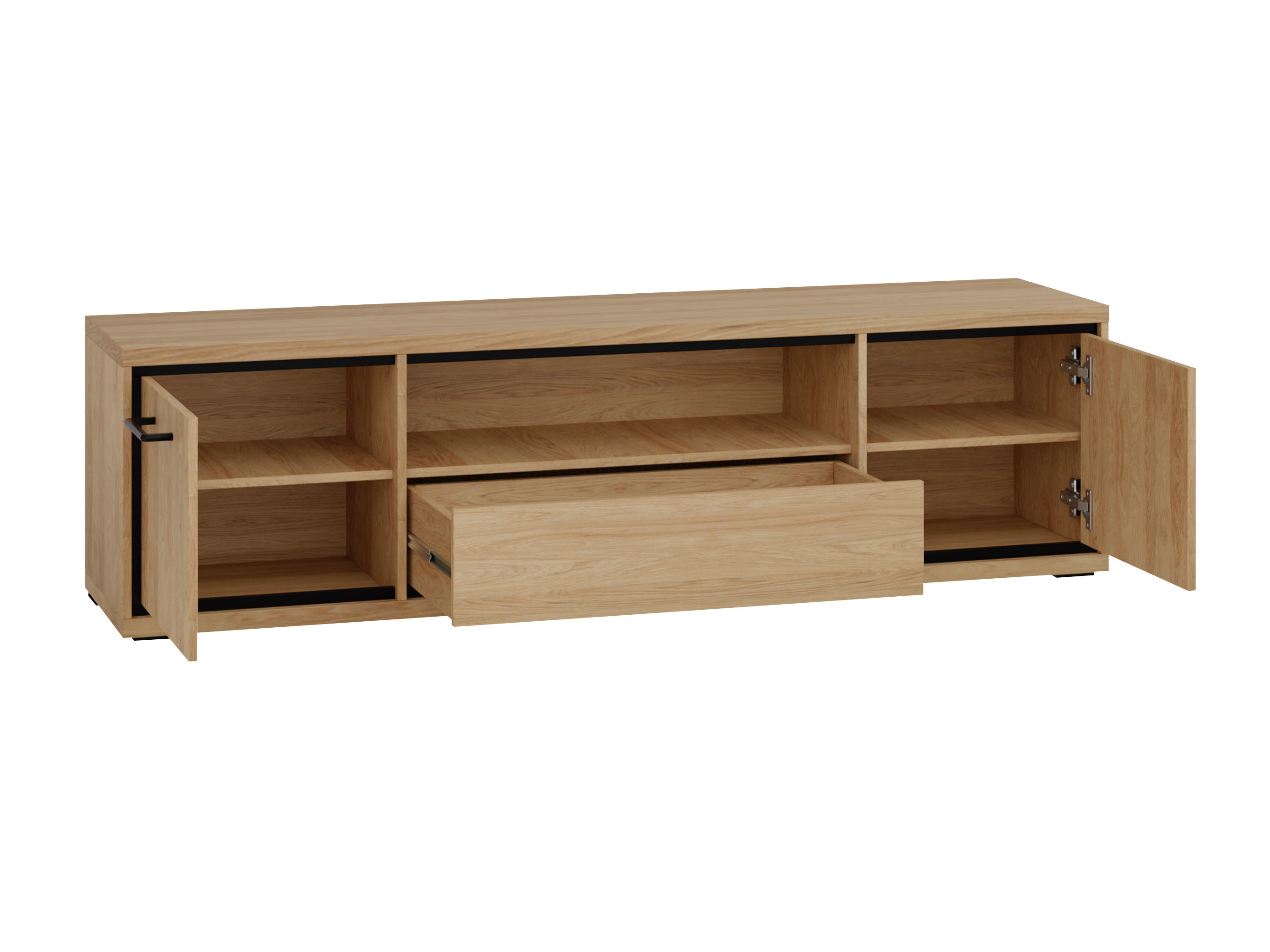 Mobile porta TV Etrmoni 111 (Luminoso legno + Quercia)