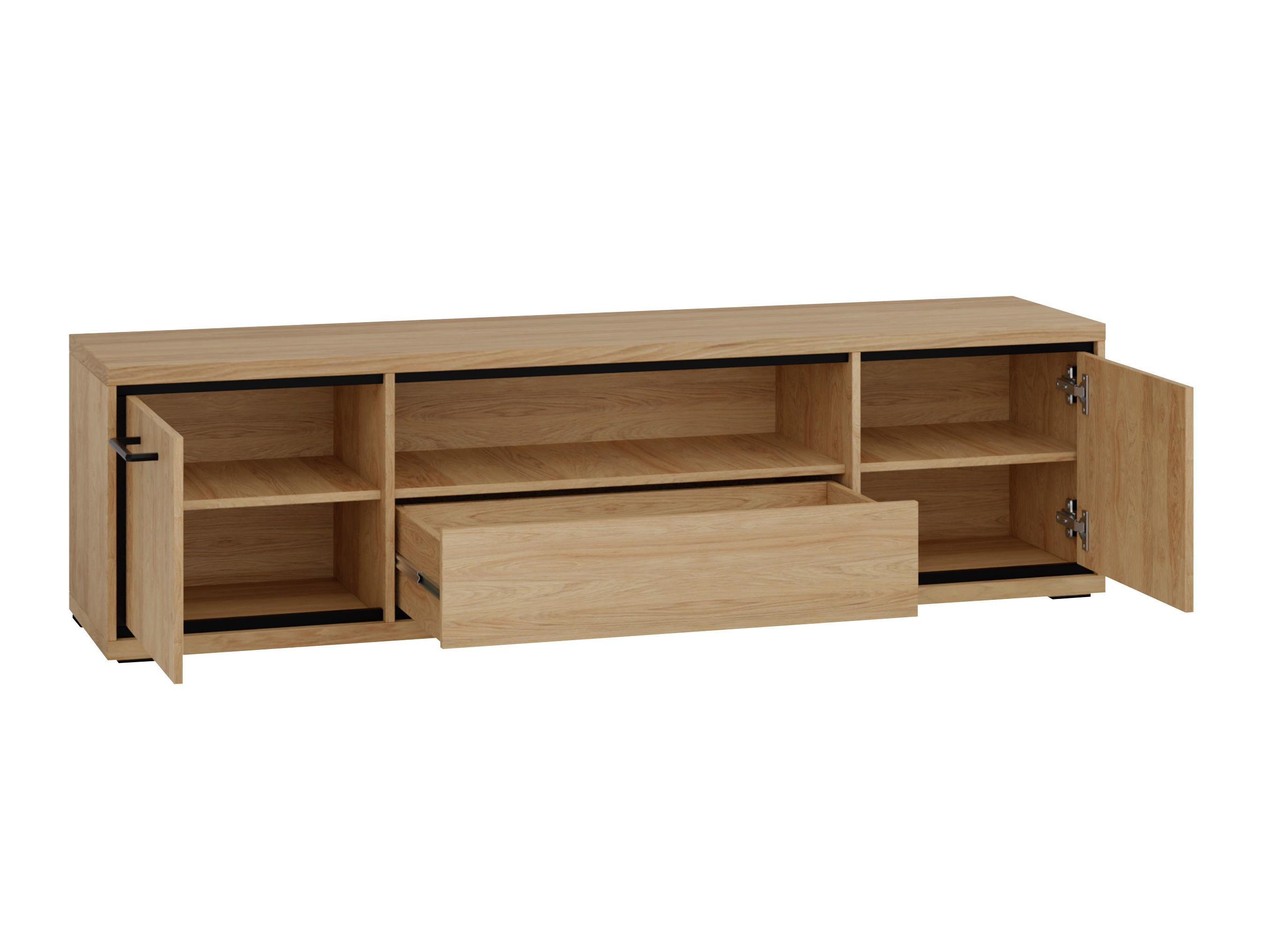 Mobile porta TV Etrmoni 111 (Luminoso legno + Quercia)